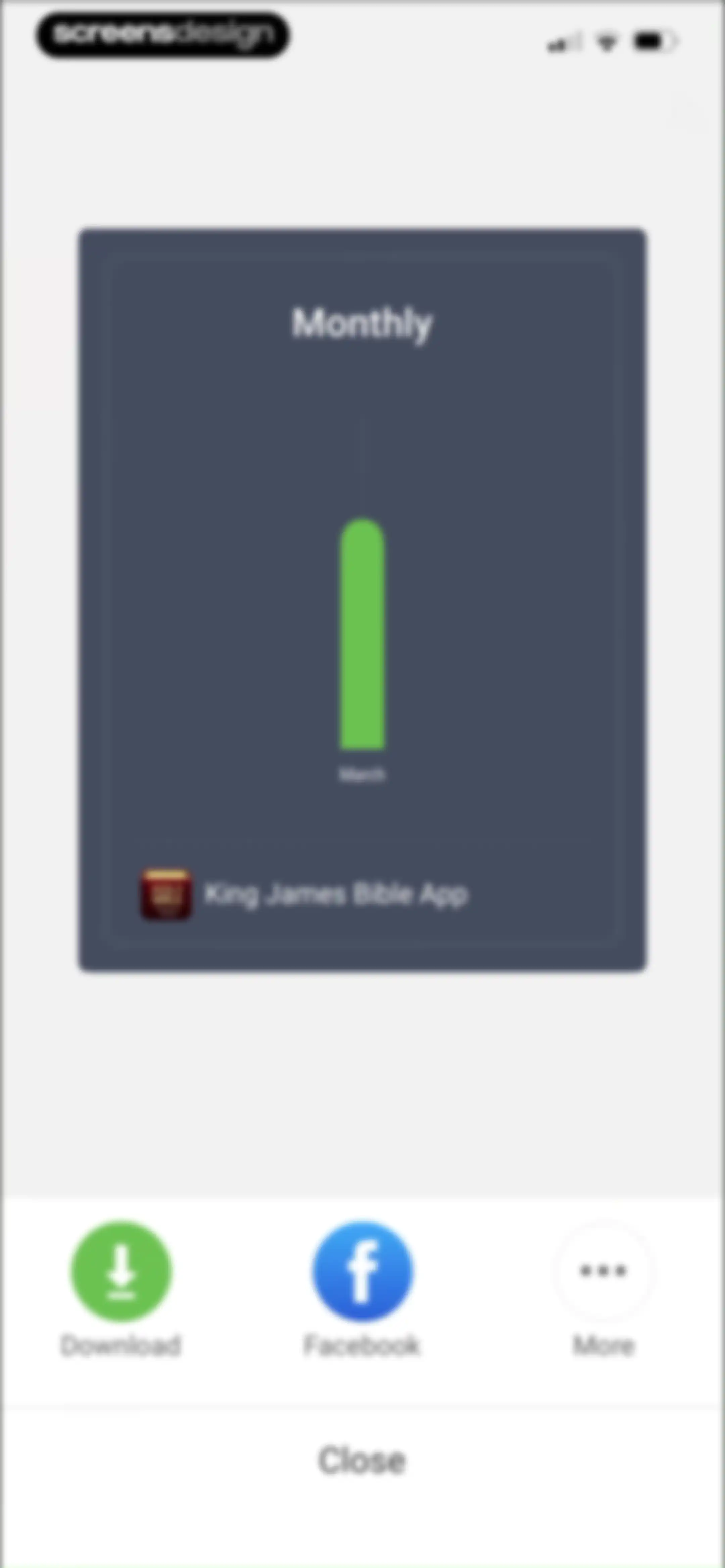Bible - Daily Bible Verse KJV screen 74