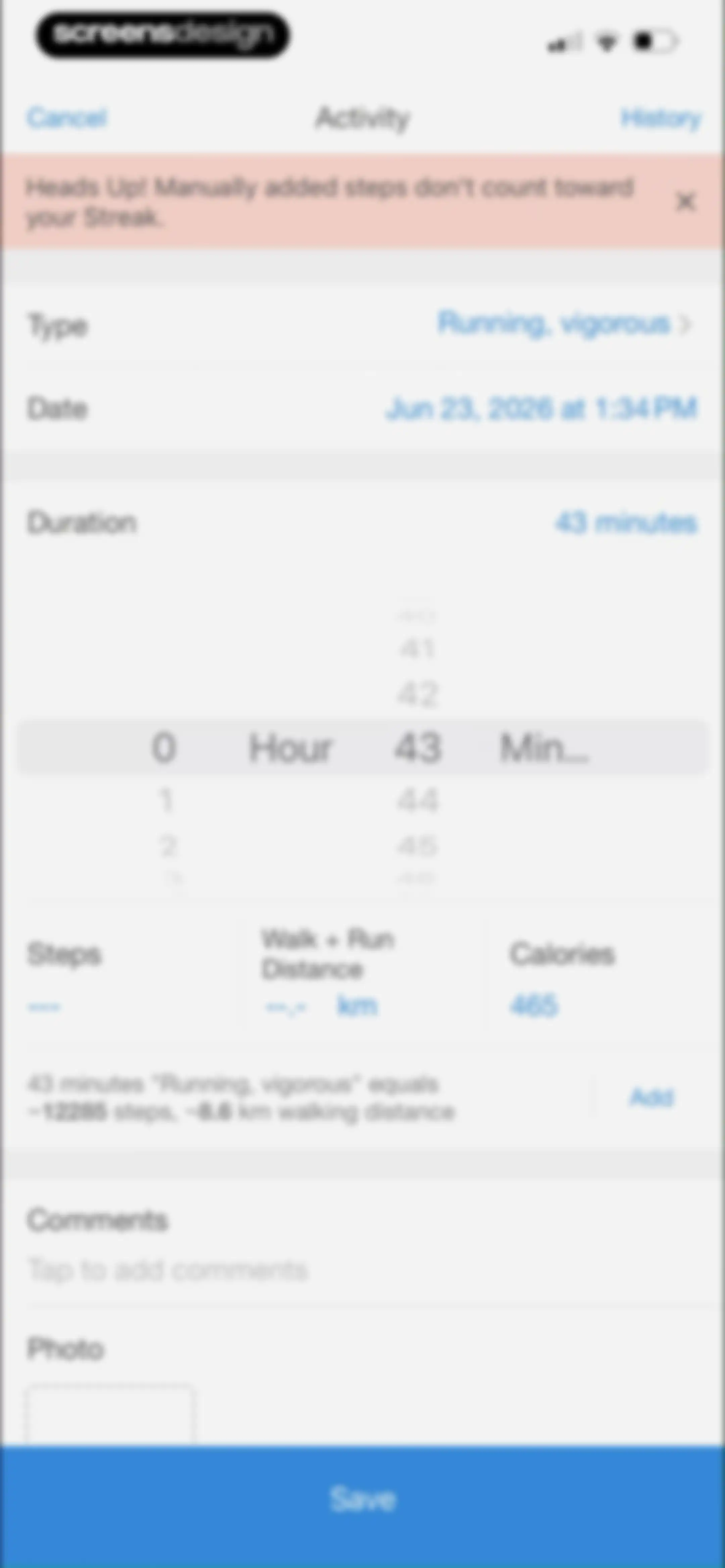 Pacer Pedometer Step Counter screen 98