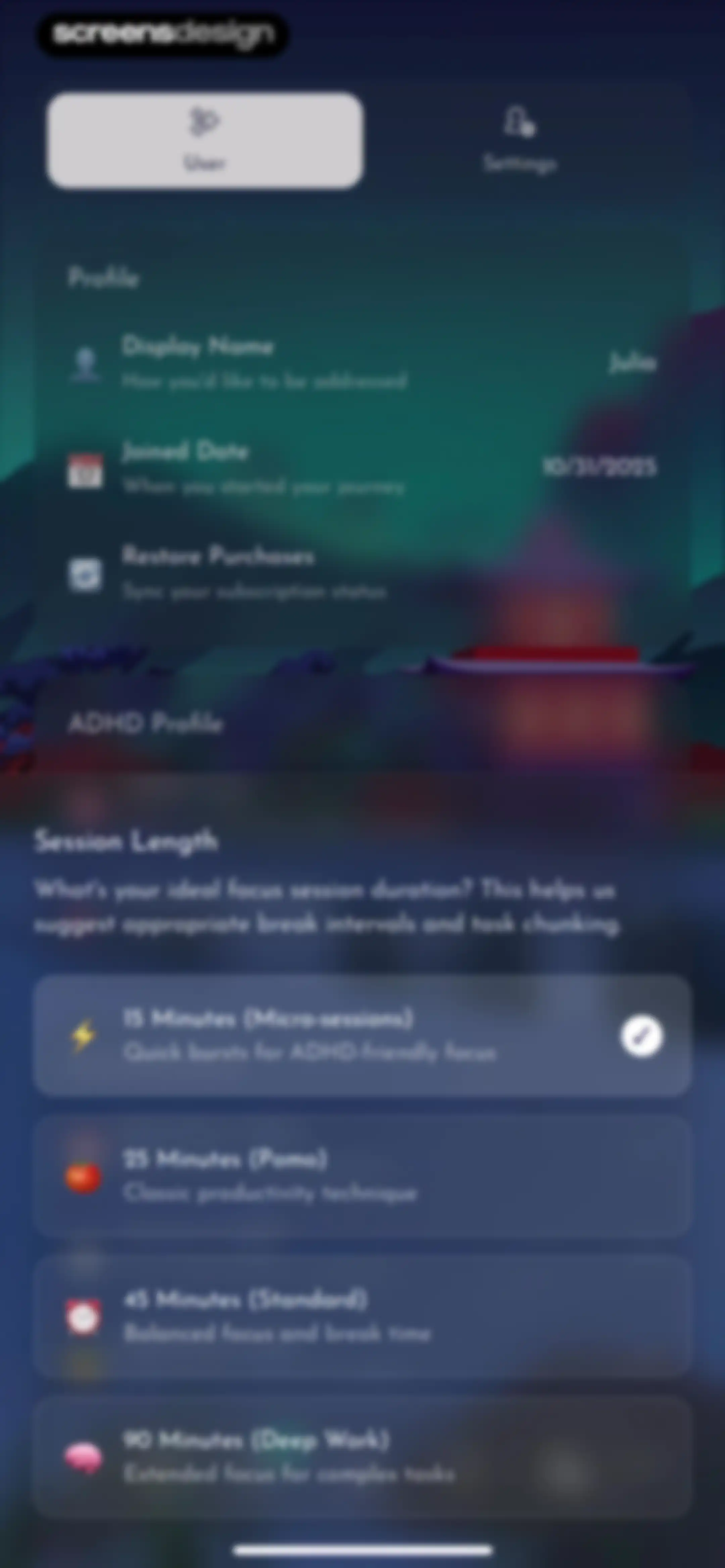 Bento: Calm Focus Timer screen 62