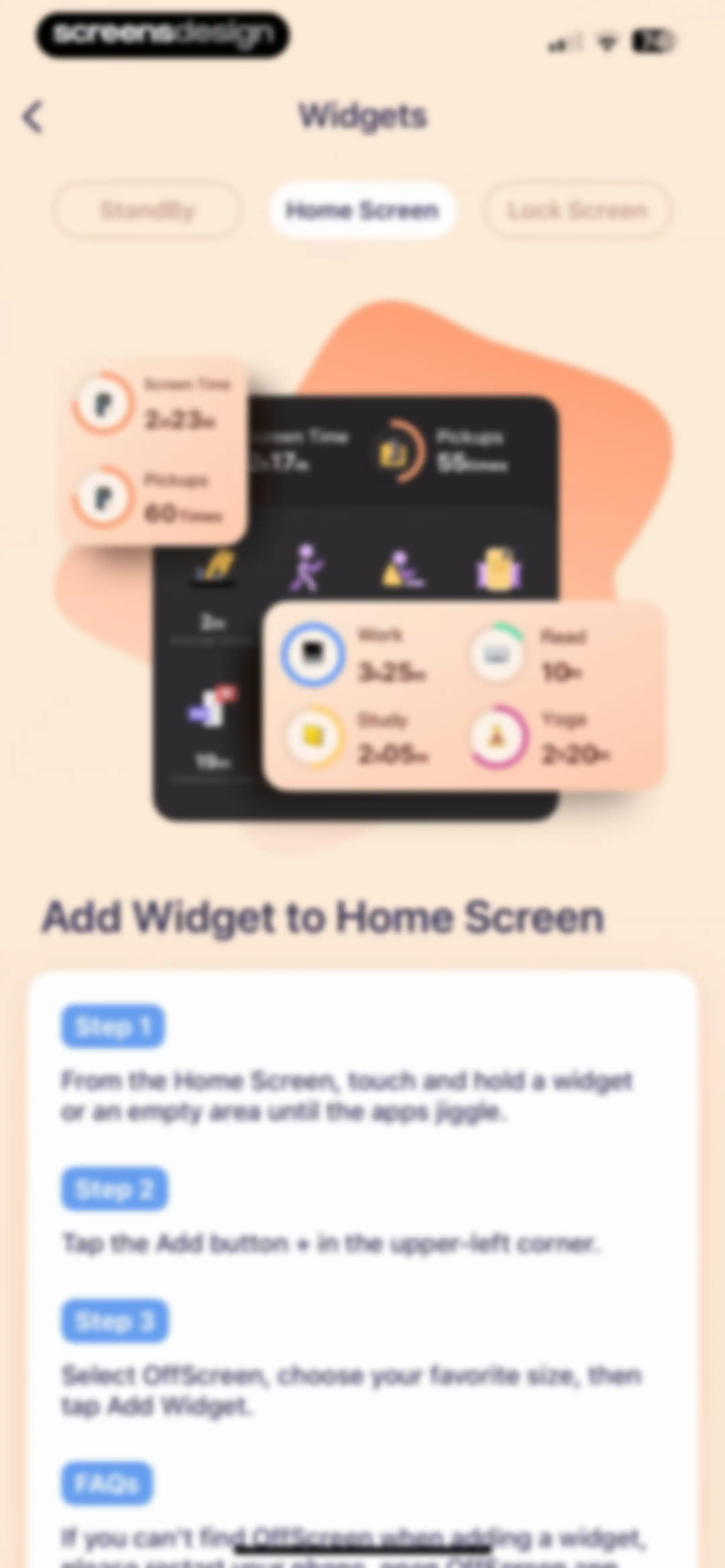 OffScreen: Screen Time Control screen 139