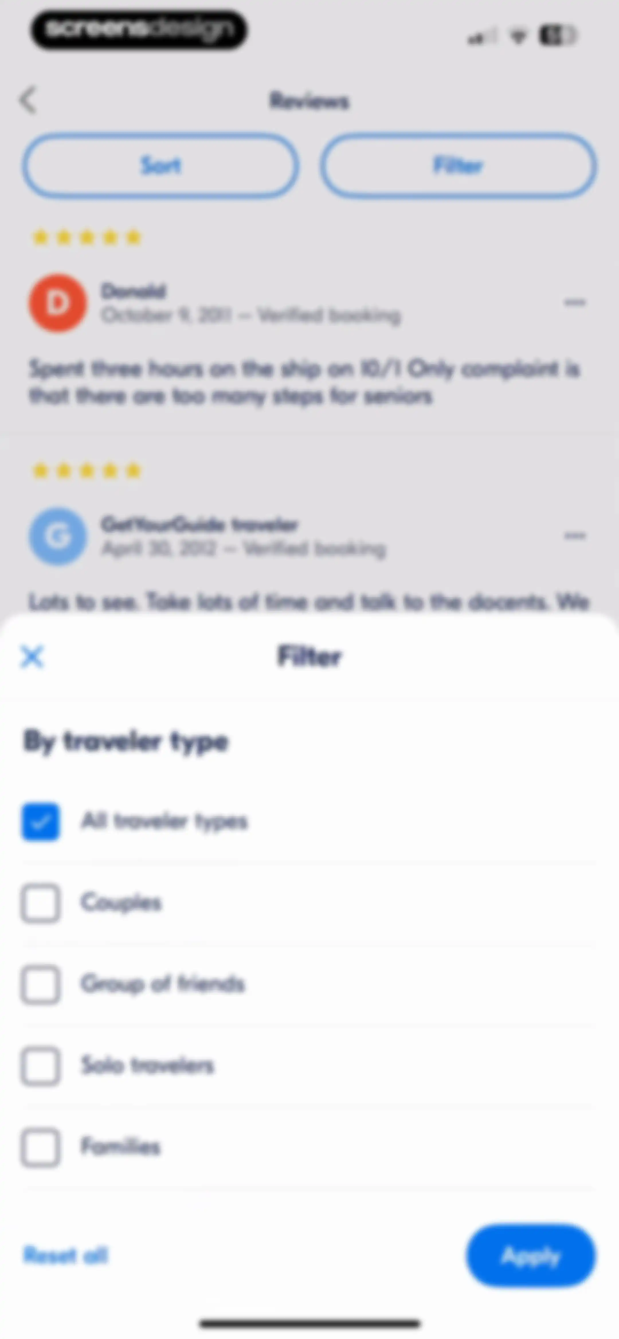 GetYourGuide: Plan & Book screen 43