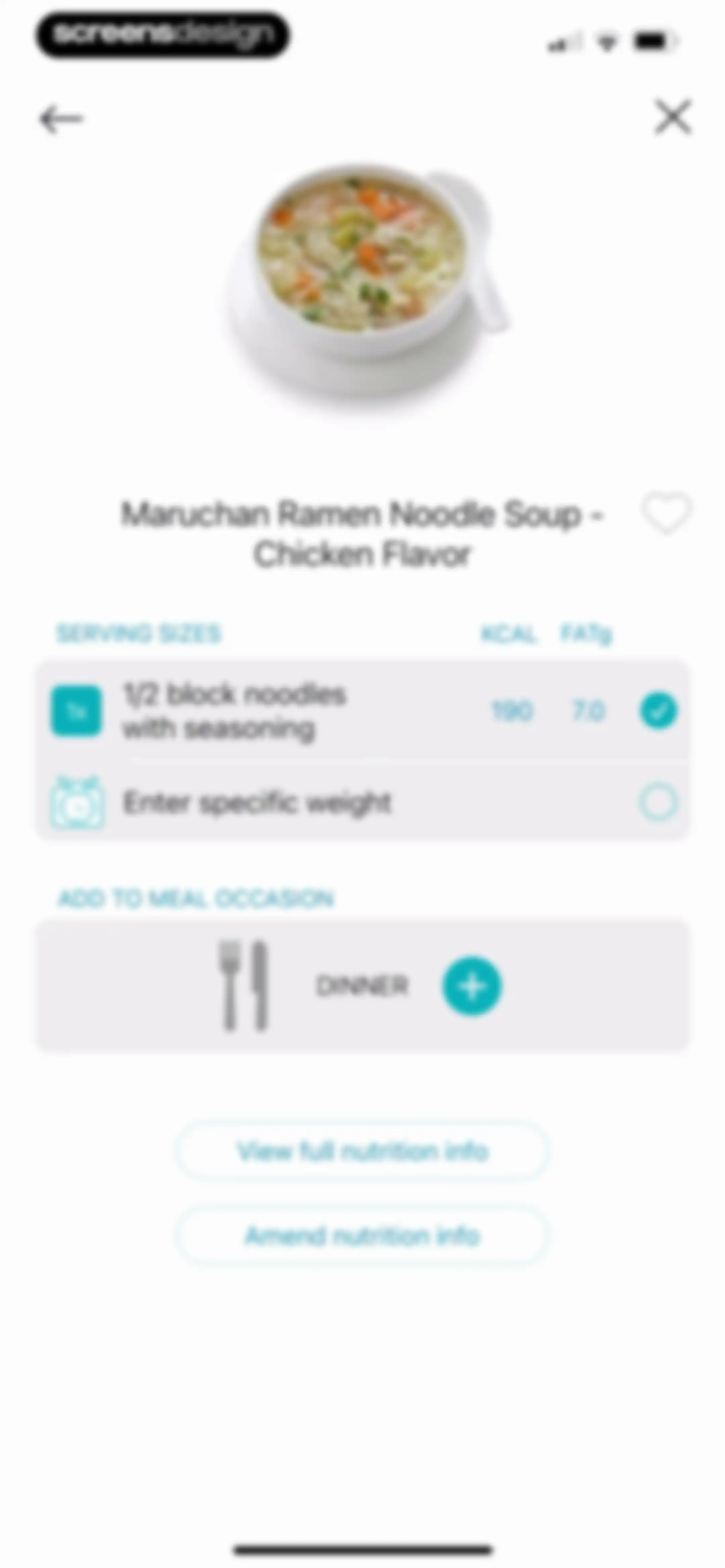 Calorie Counter + screen 44