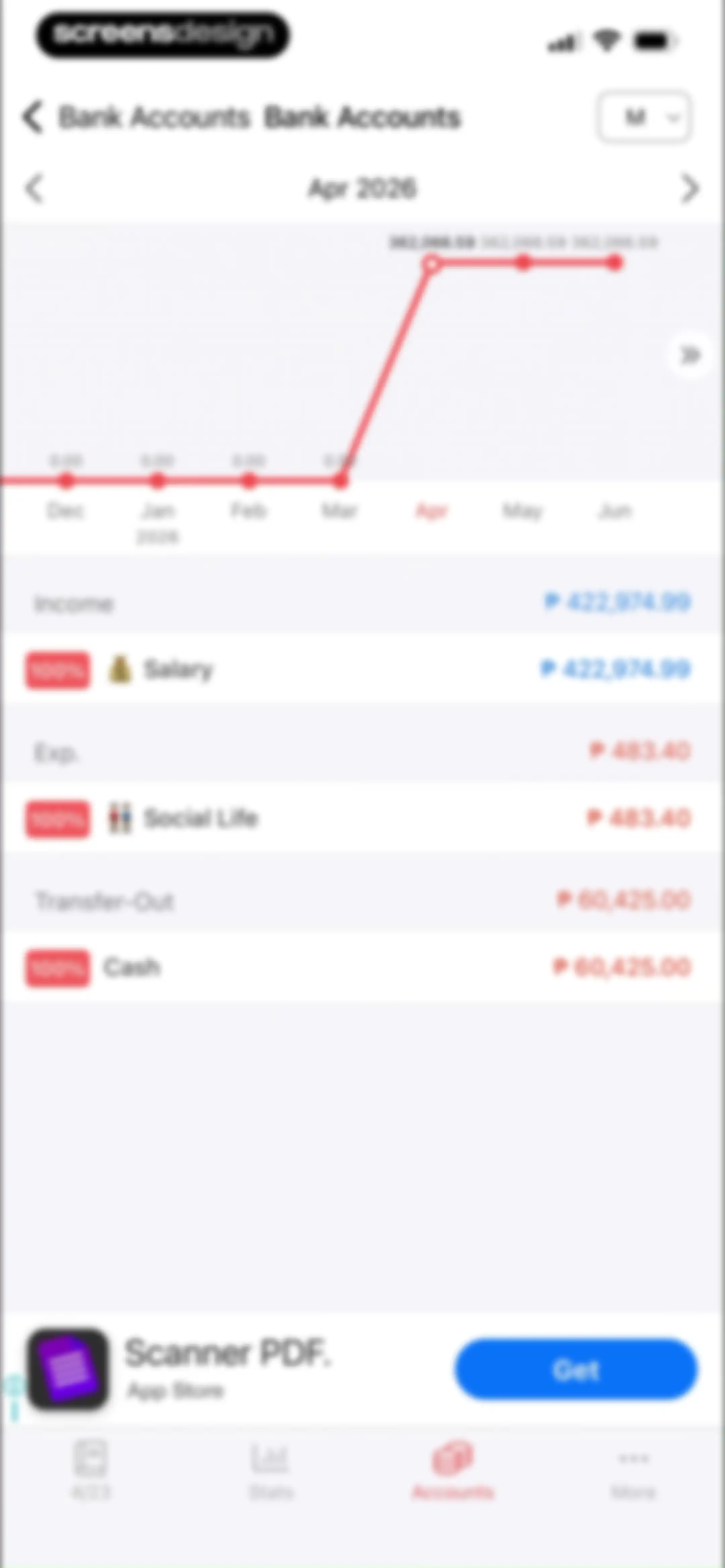 Money Manager Expense & Budget screen 75