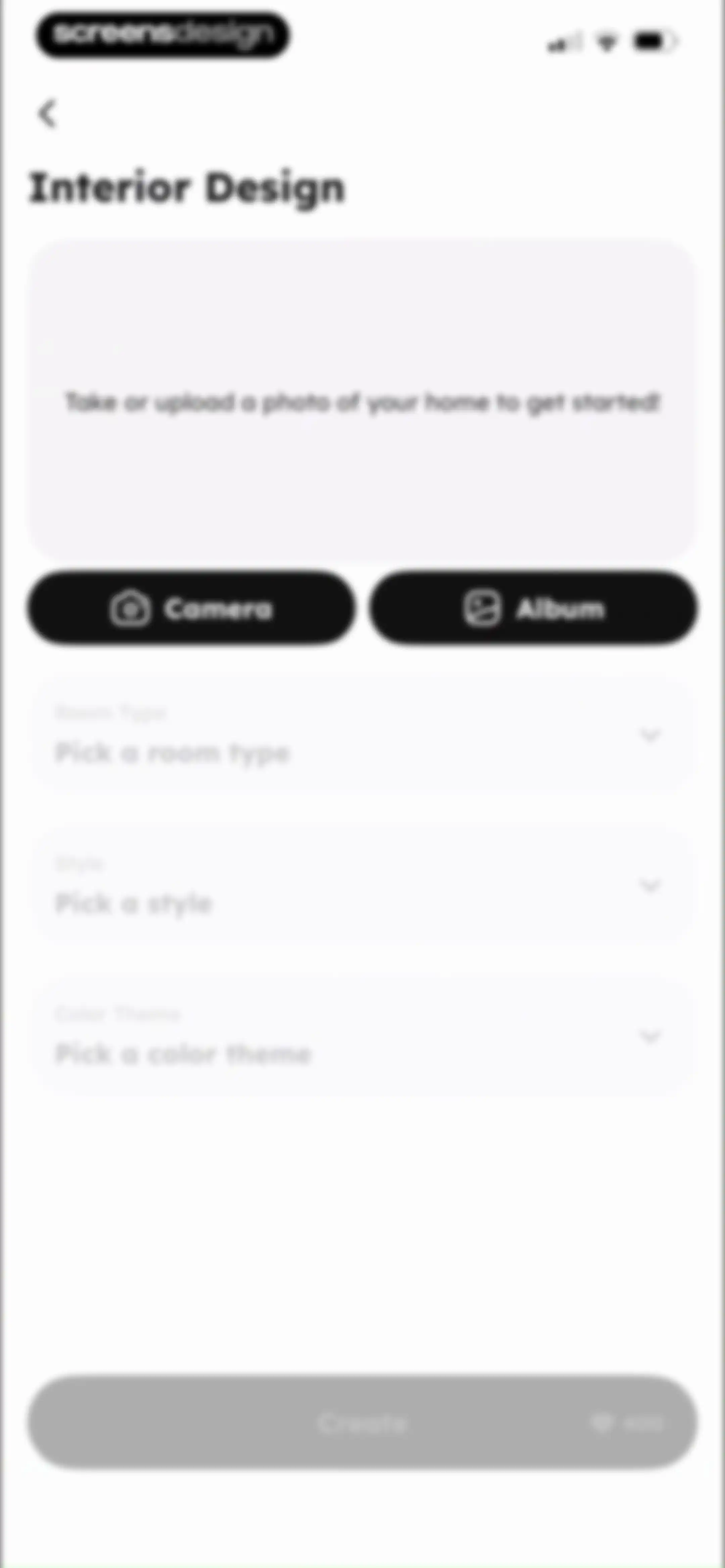 House AI: AI Room Design, Home screen 15