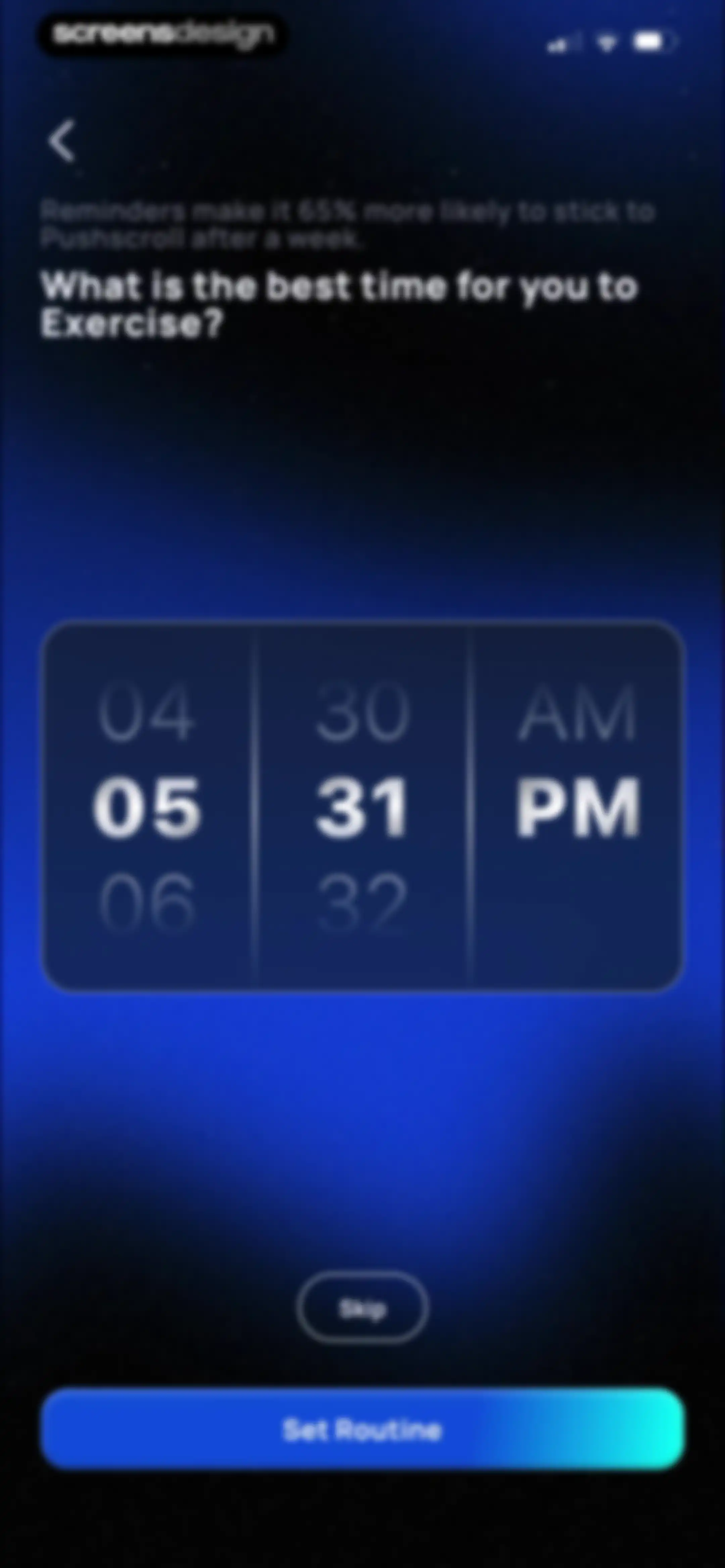 Pushscroll: Exercise To Scroll screen 23