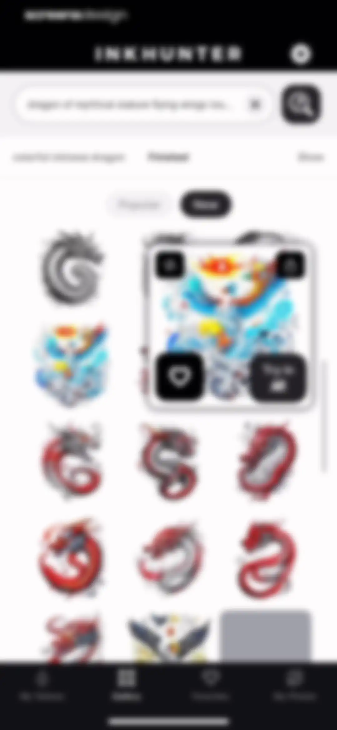 INKHUNTER - AI Tattoo Design screen 9