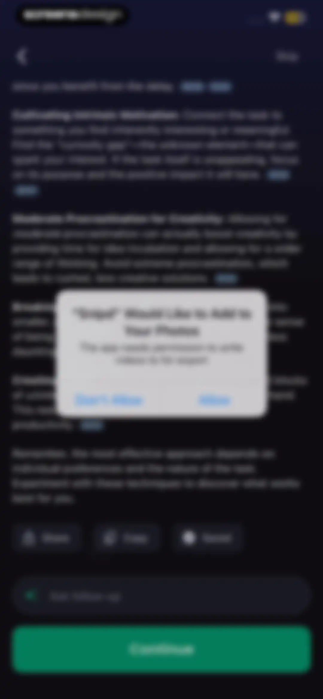 Snipd | AI Podcast Player screen 44