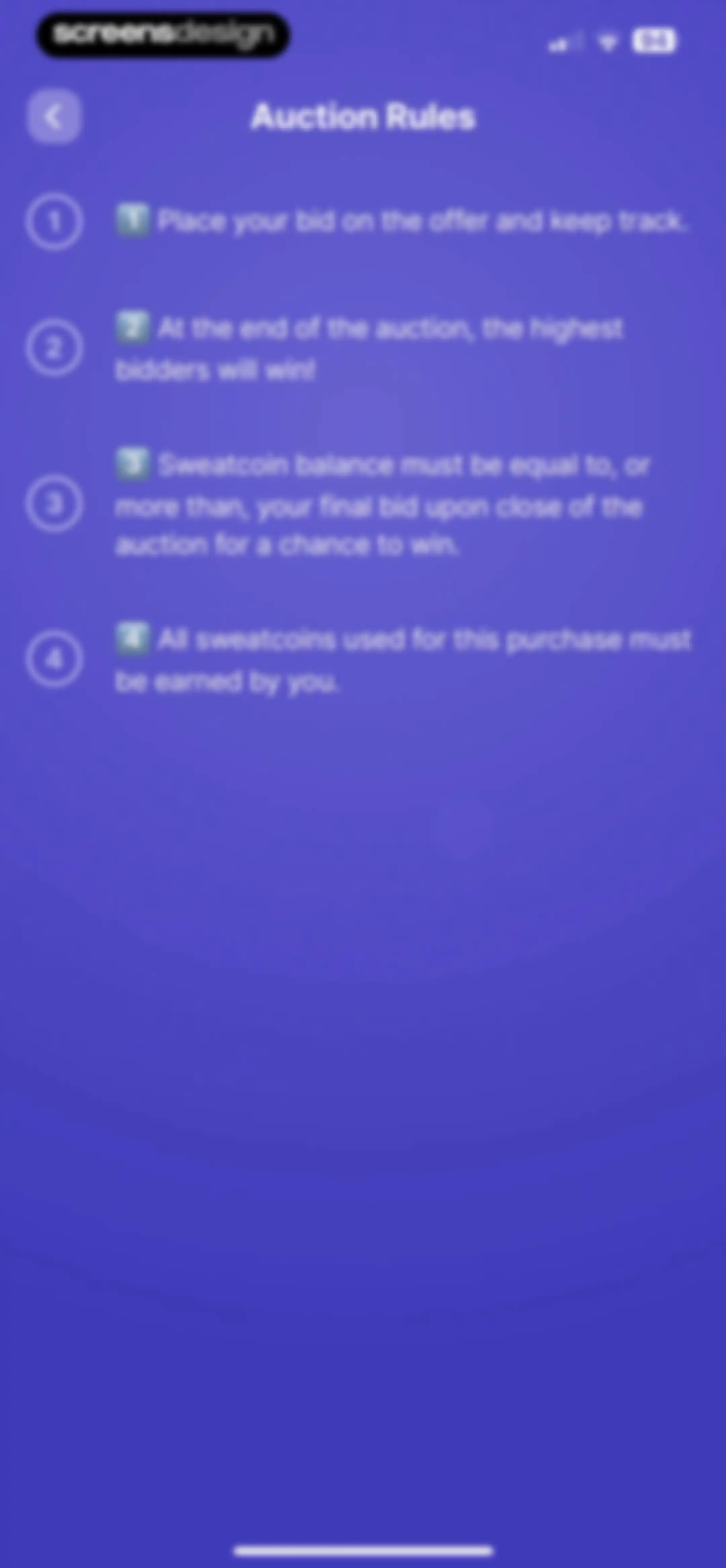 Sweatcoin Walking Step Counter screen 104