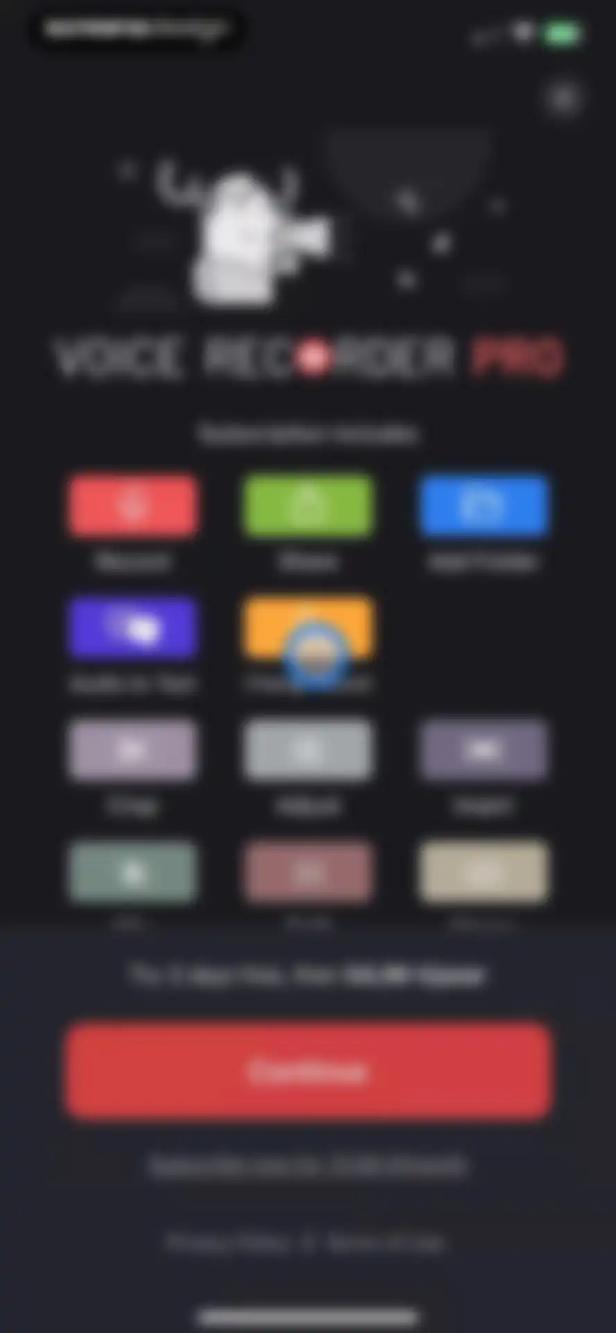 Voice Recorder & Notes Pro screen 10