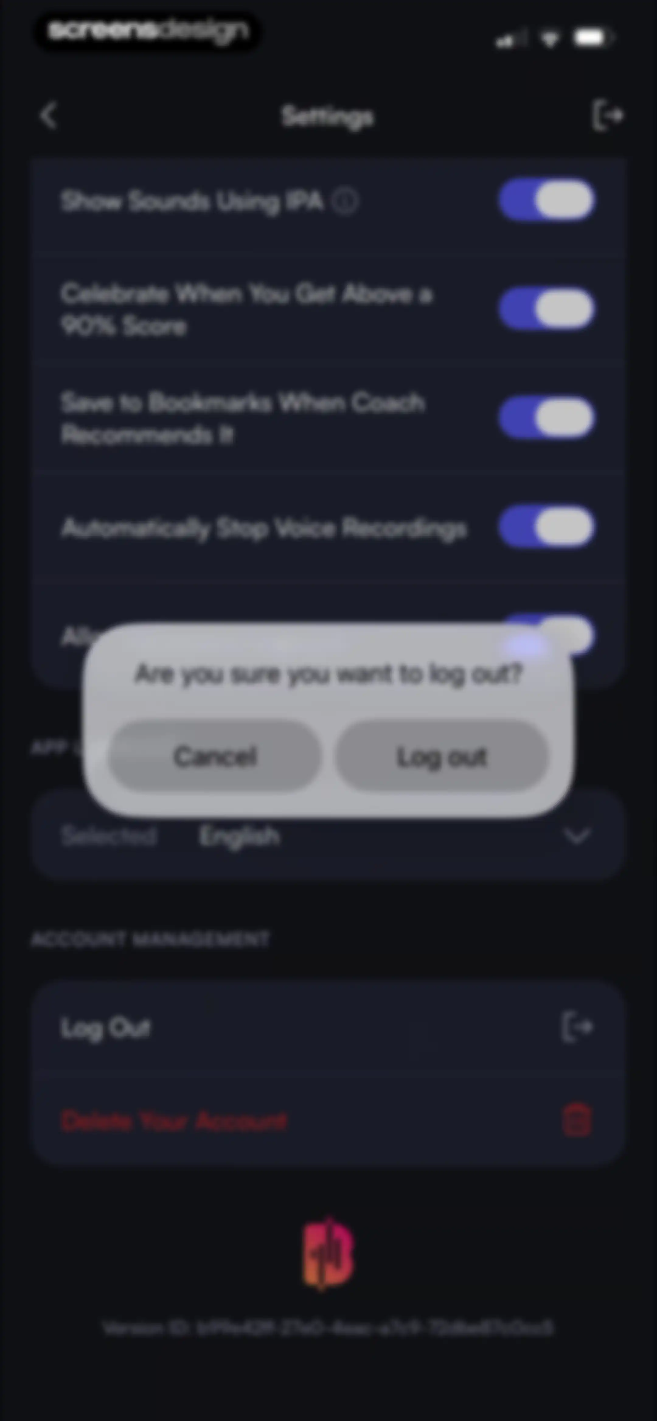 BoldVoice: Accent Training screen 173