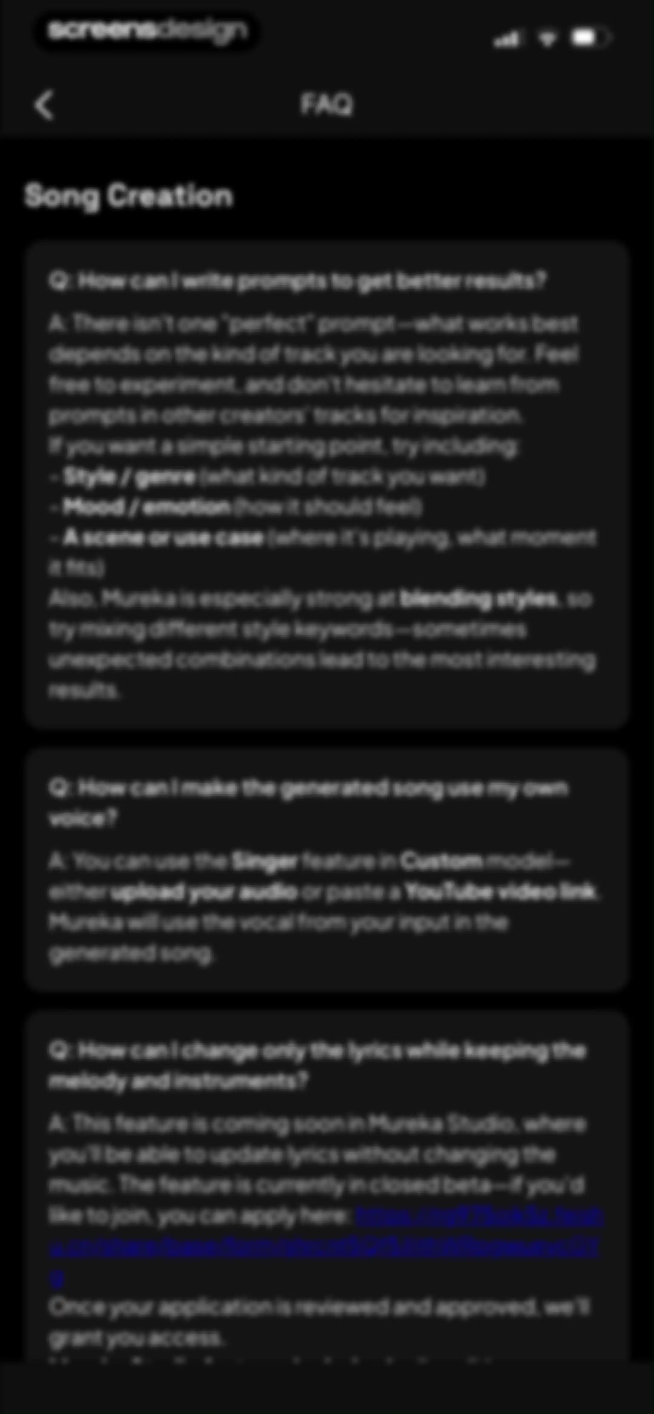 Mureka: AI Radio & Music Maker screen 101