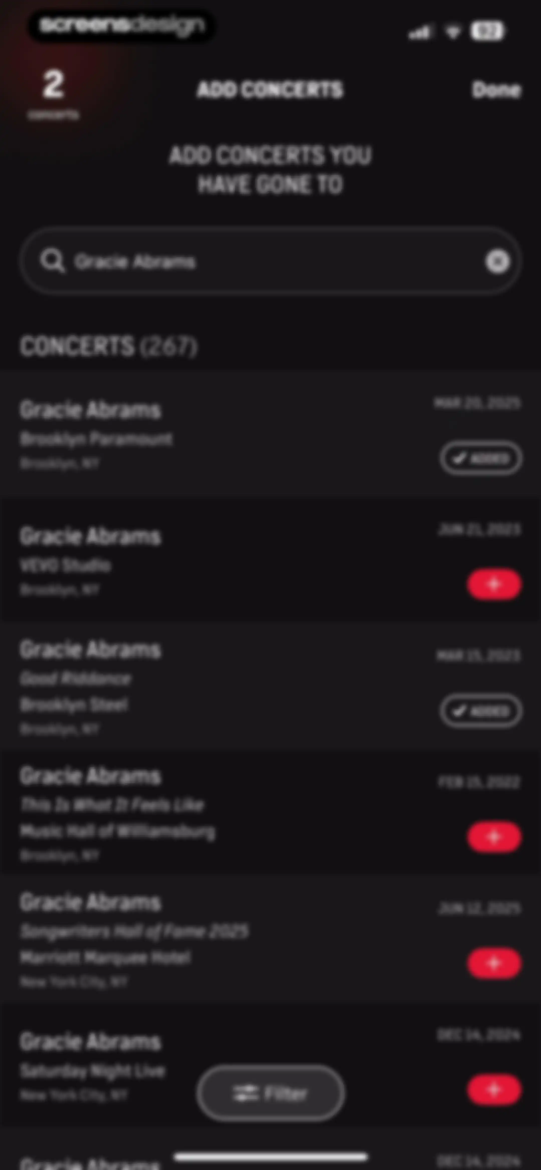 Live Nation – For Concert Fans screen 93