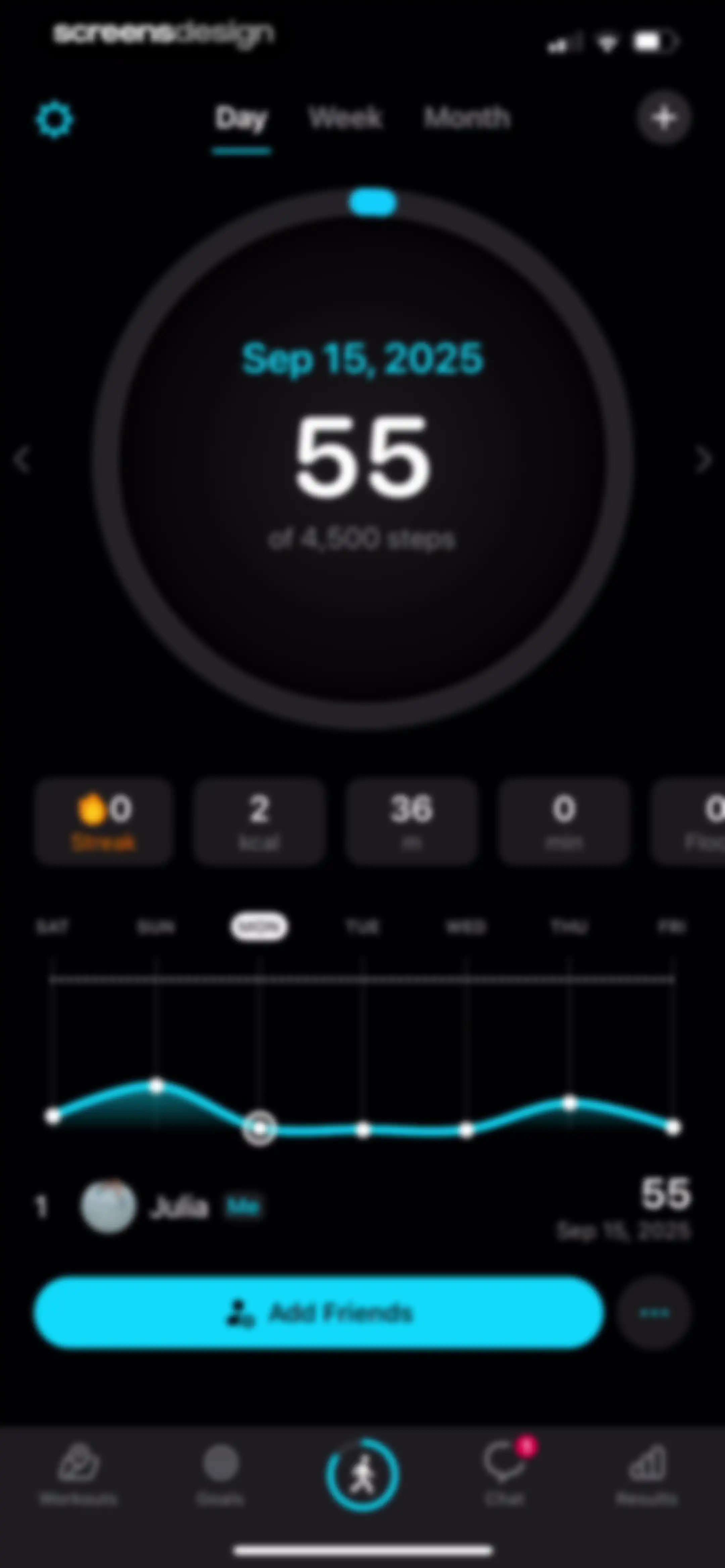 StepsApp Pedometer screen 40