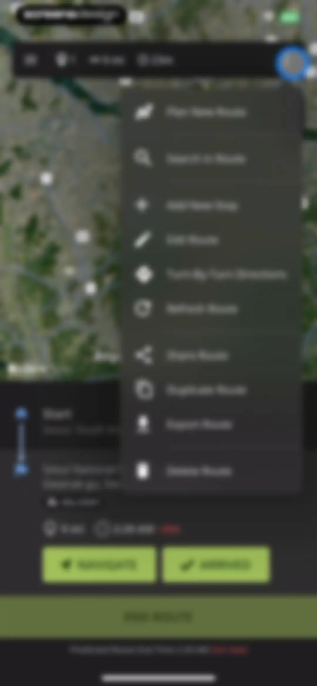 Route4Me Route Planner screen 56