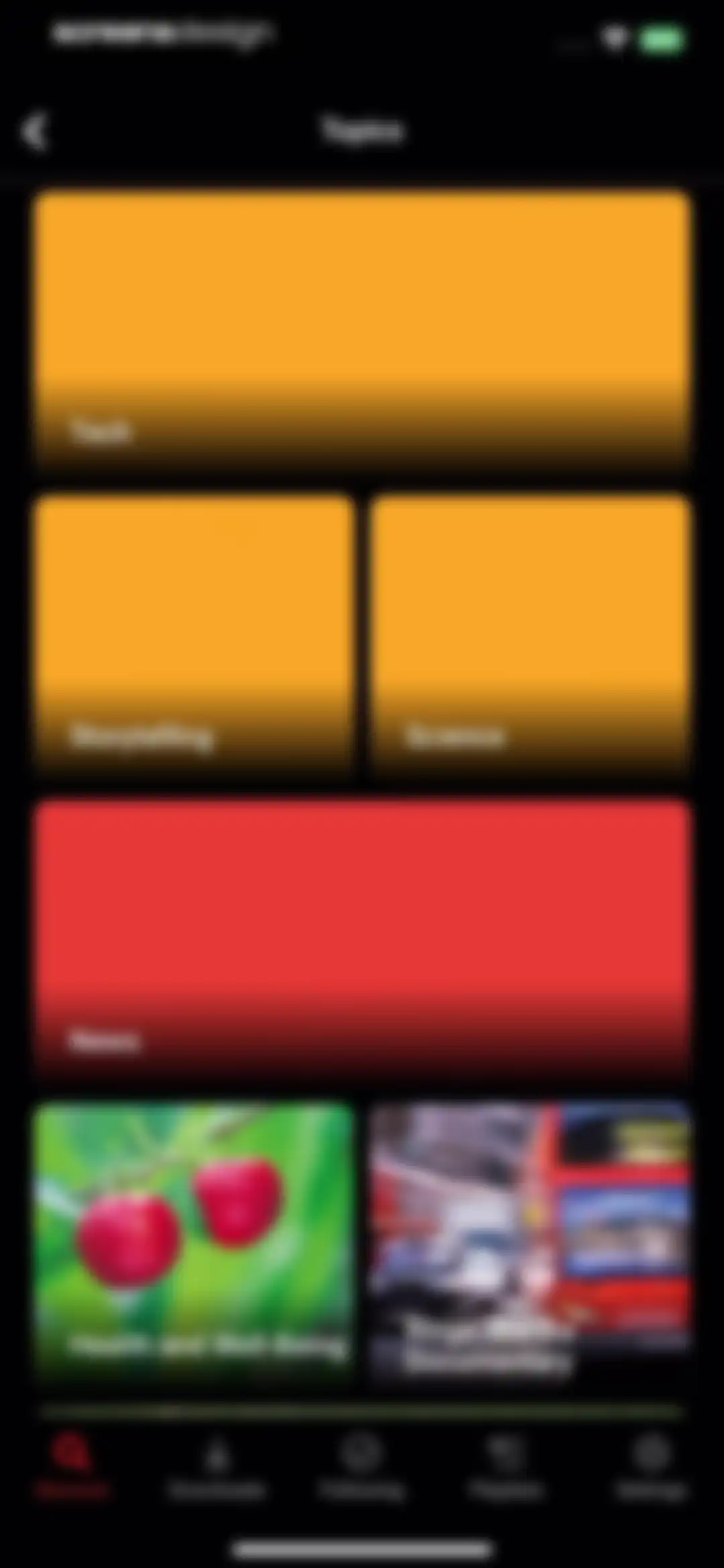 Player FM — Podcast App screen 48