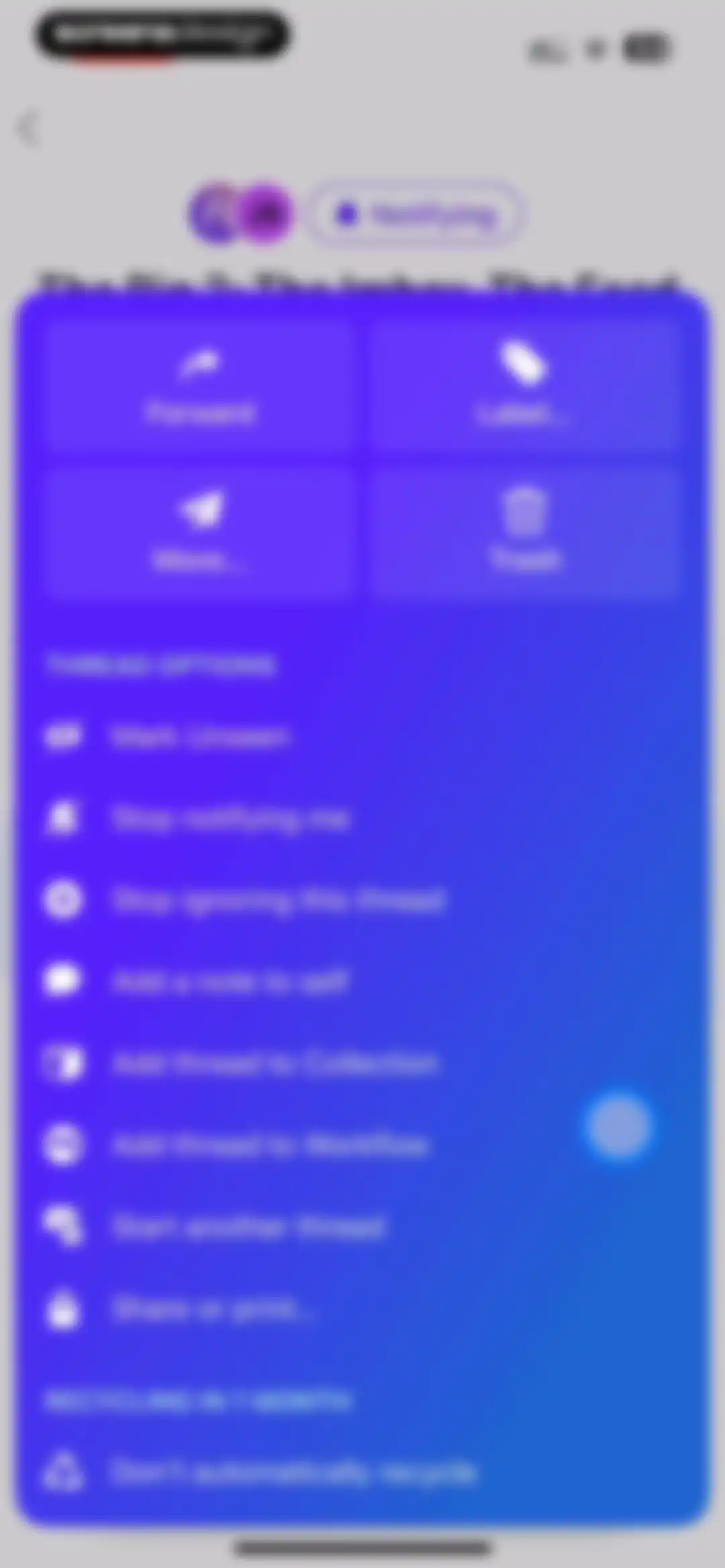 HEY Email screen 73