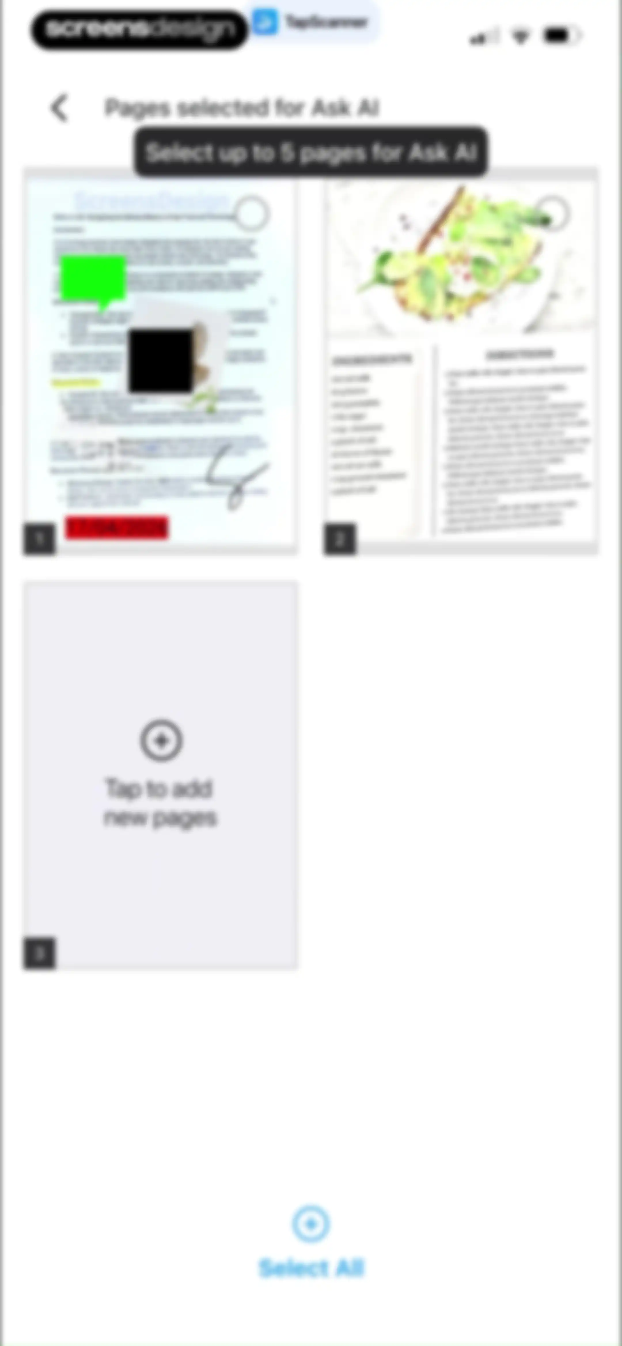 PDF Scanner App: TapScanner screen 65