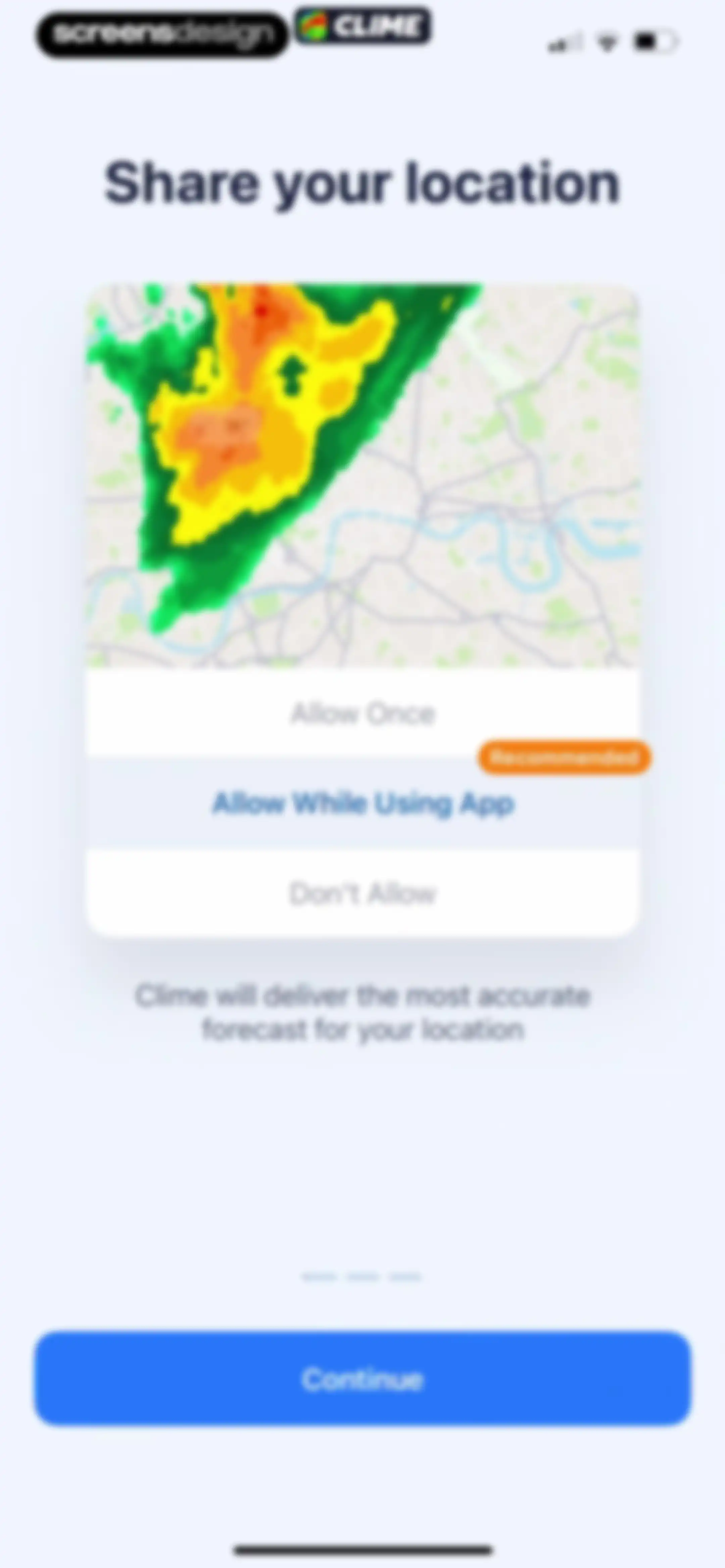 Clime: NOAA Weather Radar Live screen 19
