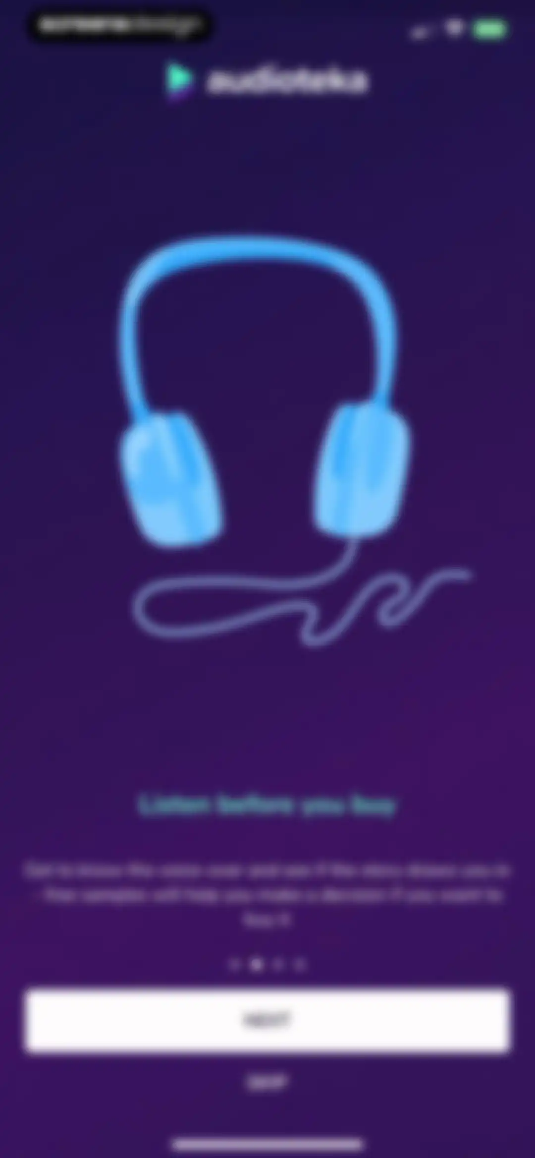 Audioteka screen 6