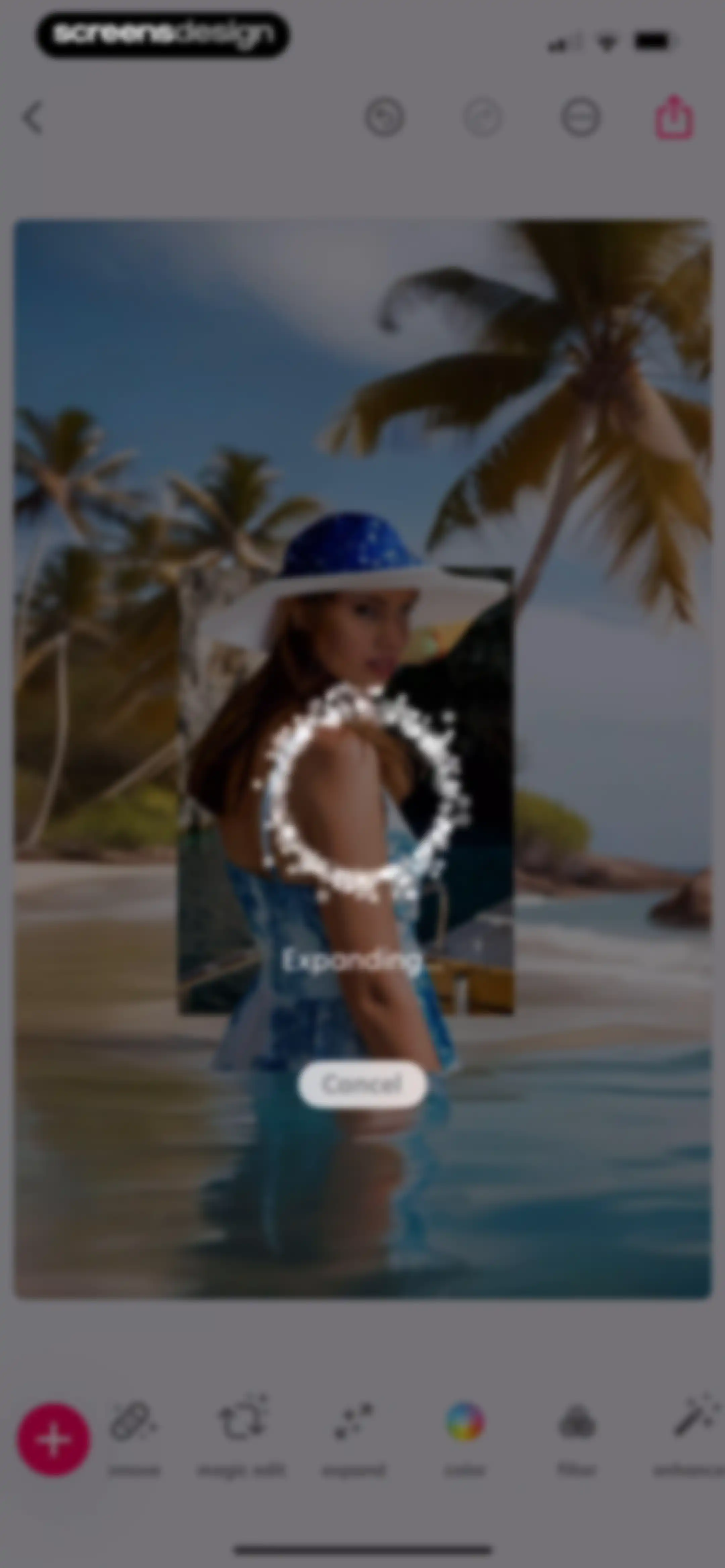 Bazaart AI Photo Editor Design screen 69
