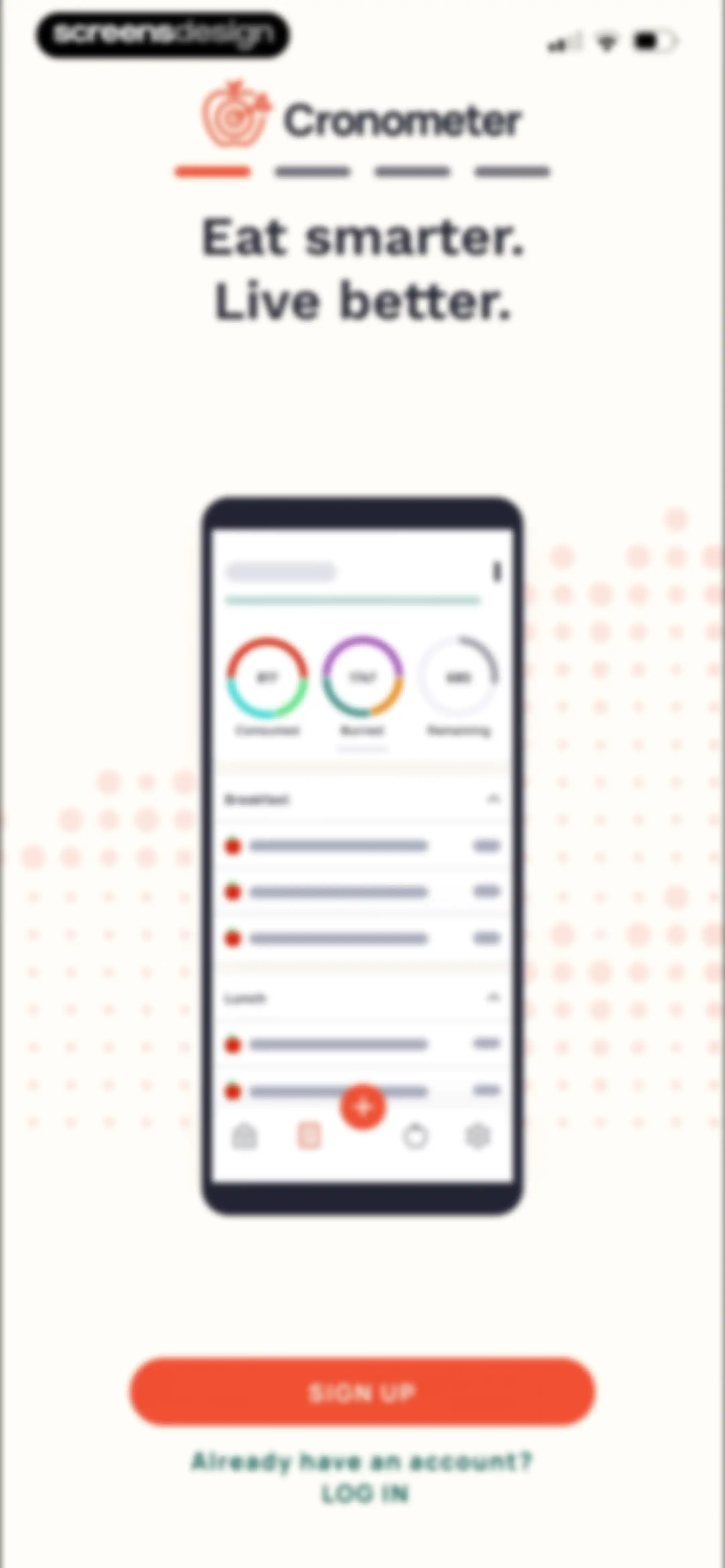 Cronometer: Calorie Counter screen 3