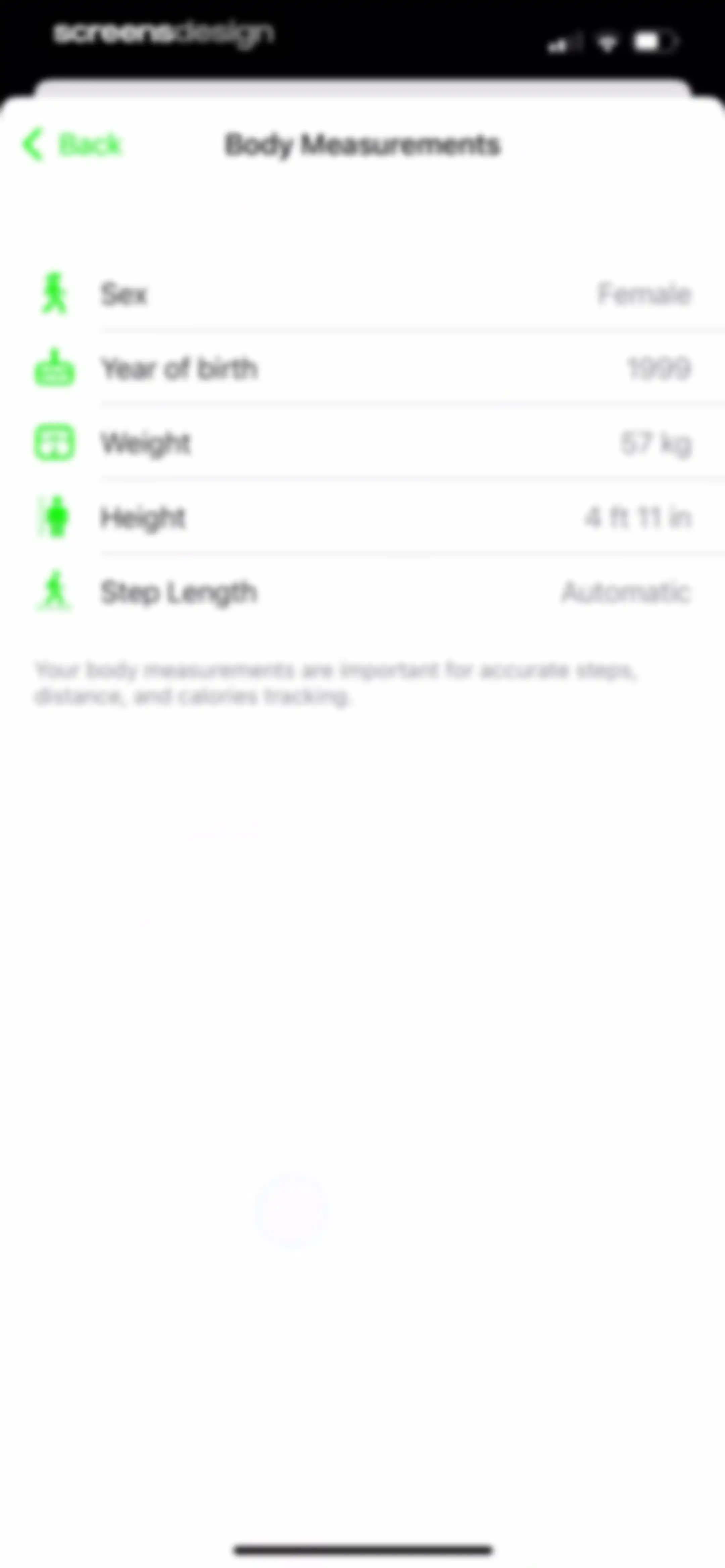 StepsApp Pedometer screen 161