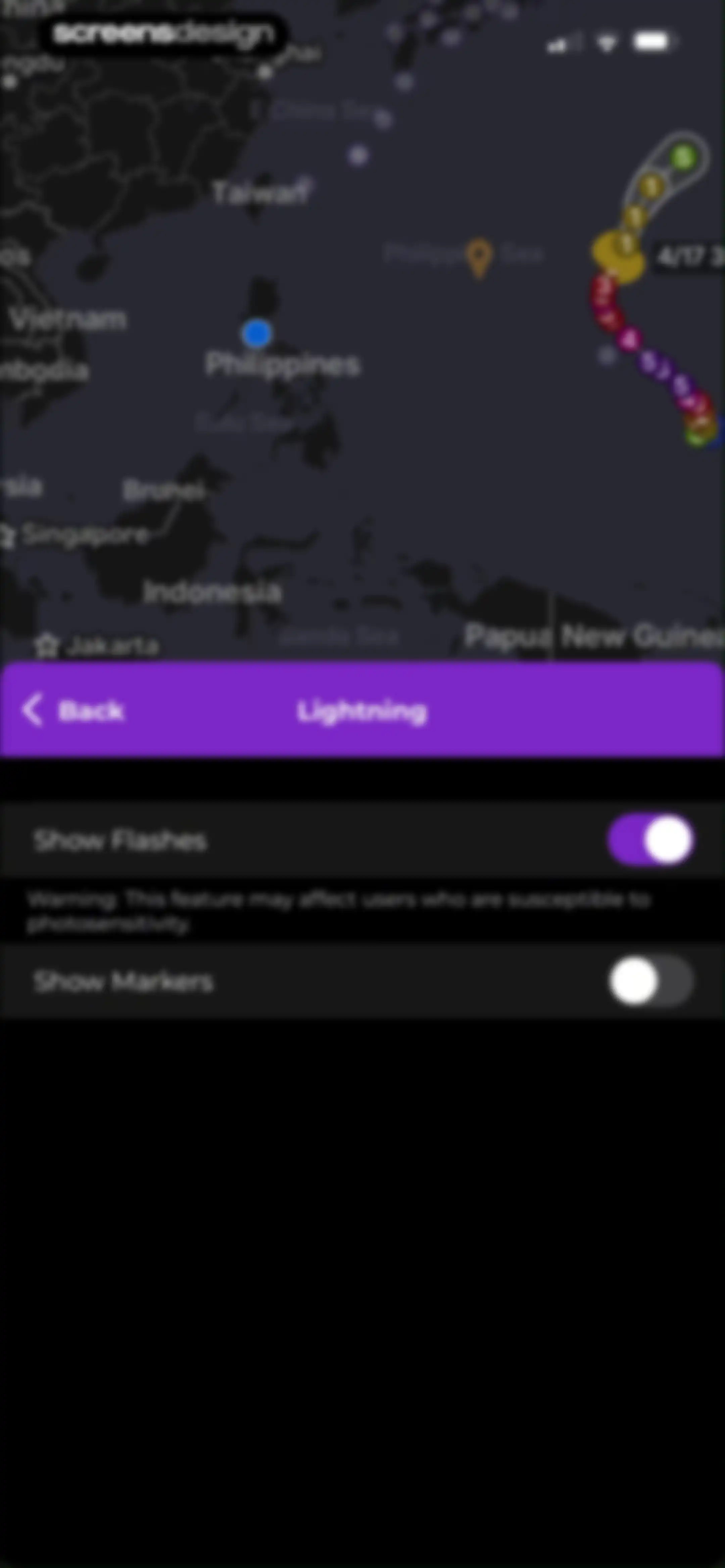 MyRadar Accurate Weather Radar screen 55