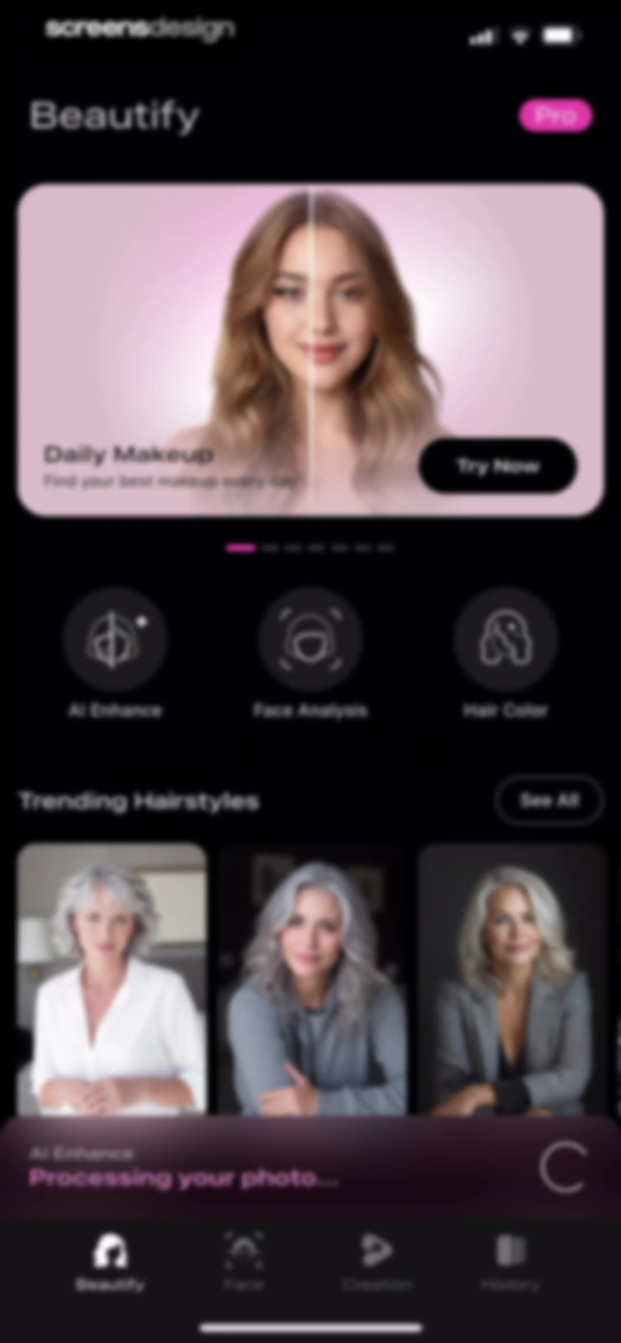 Beautify - Hairstyle Try On screen 31
