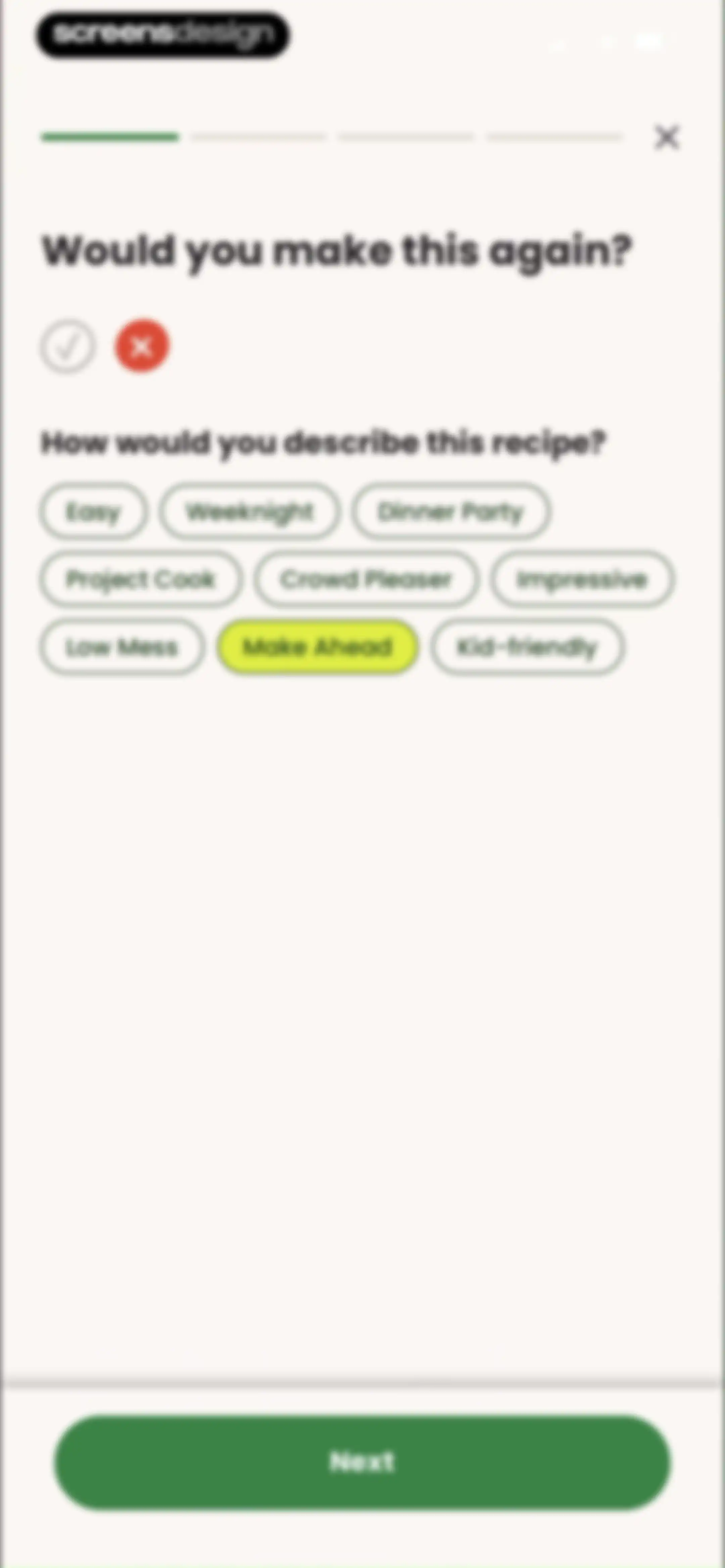 CookShelf: Search Cookbooks screen 64