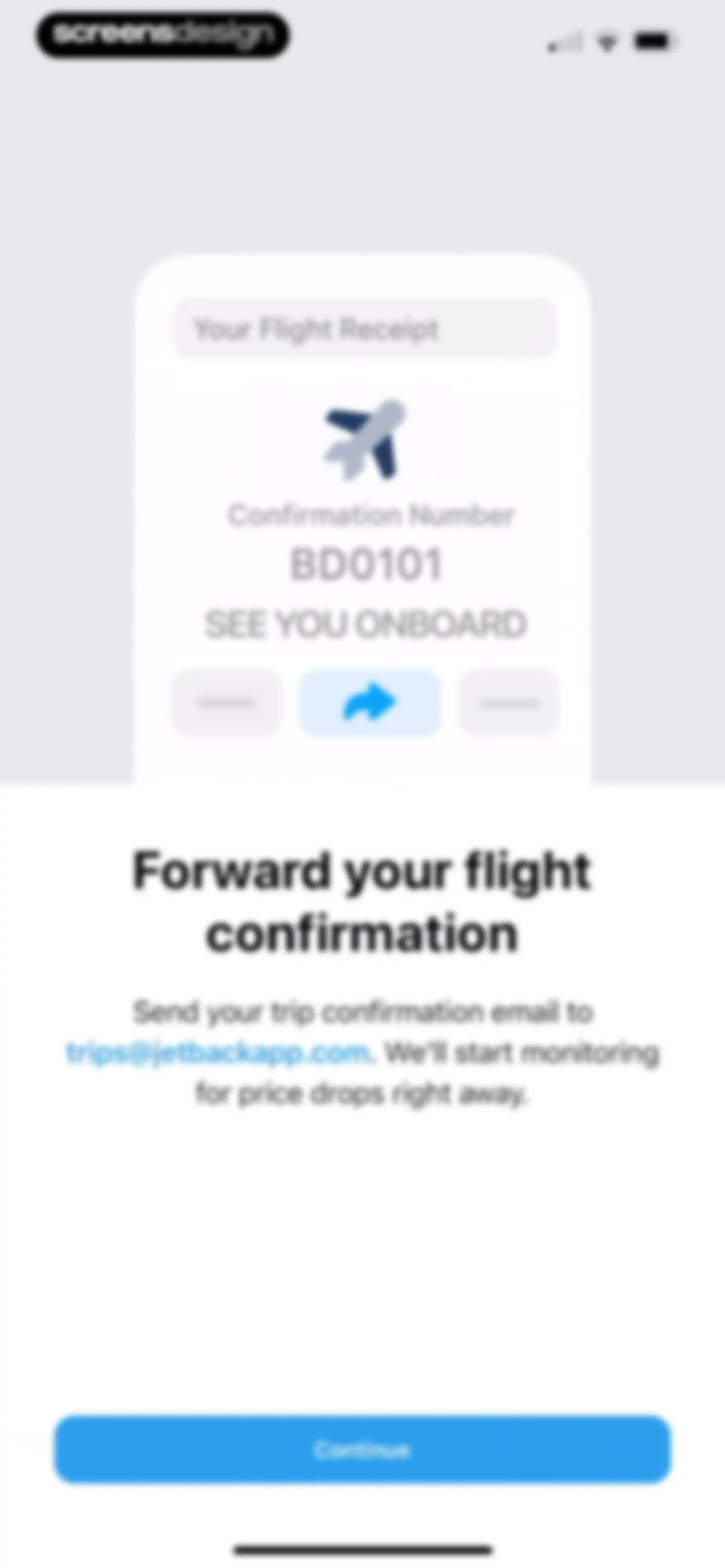 JetBack – Flight Price Savings screen 4