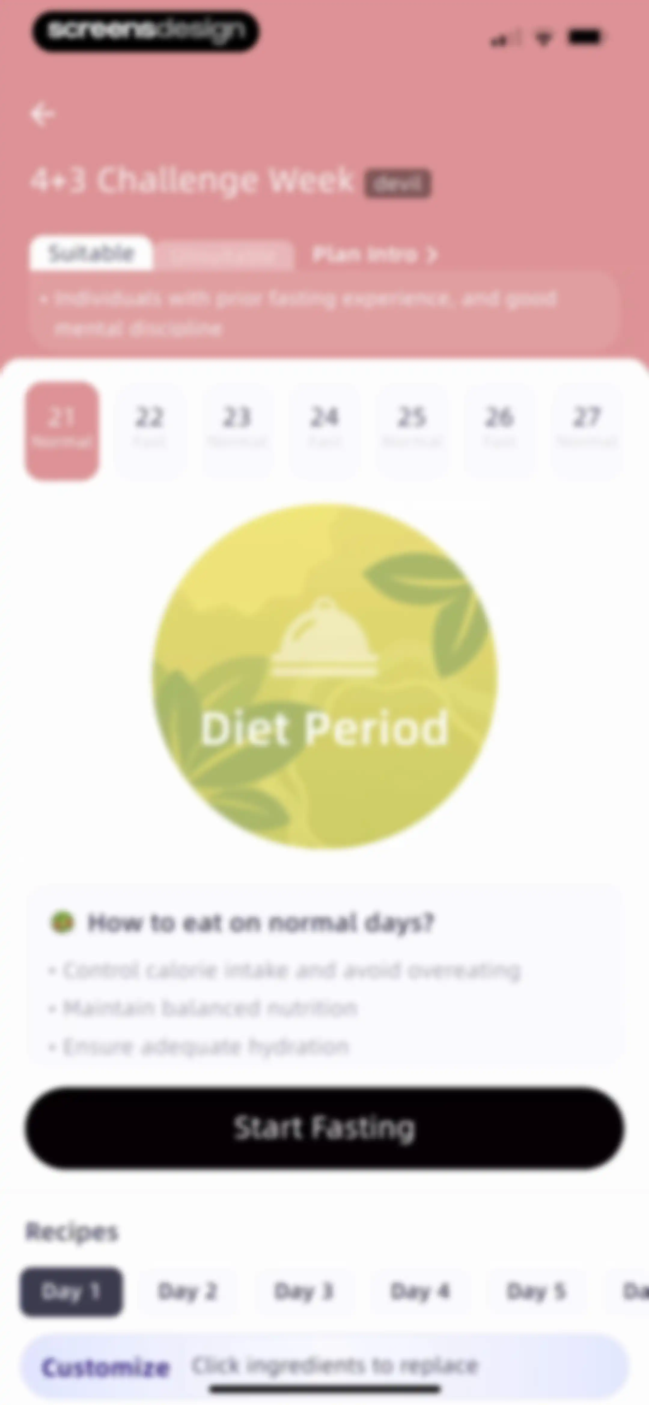 Calorie Tracker-CalorieMate screen 109