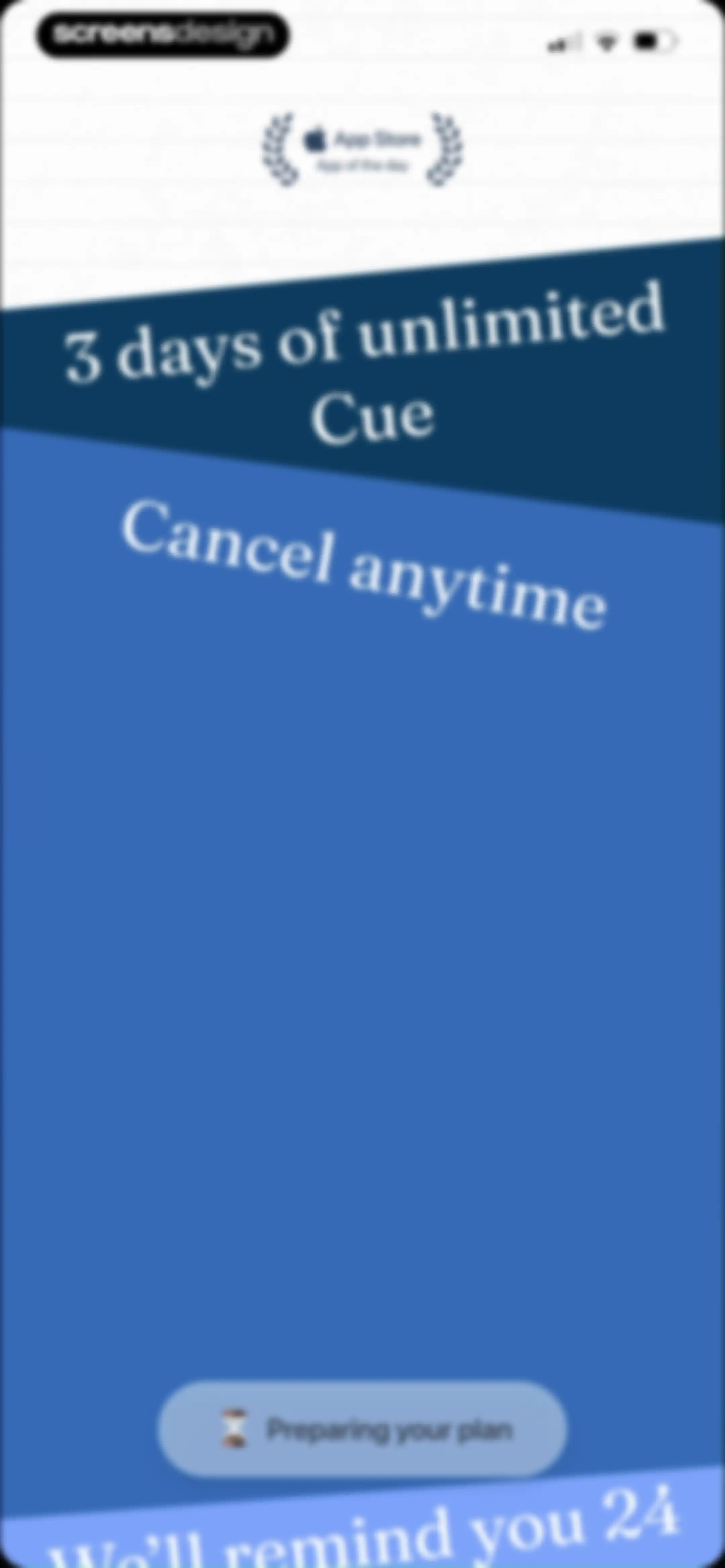 Cue: AI Note Taker & Recorder screen 26