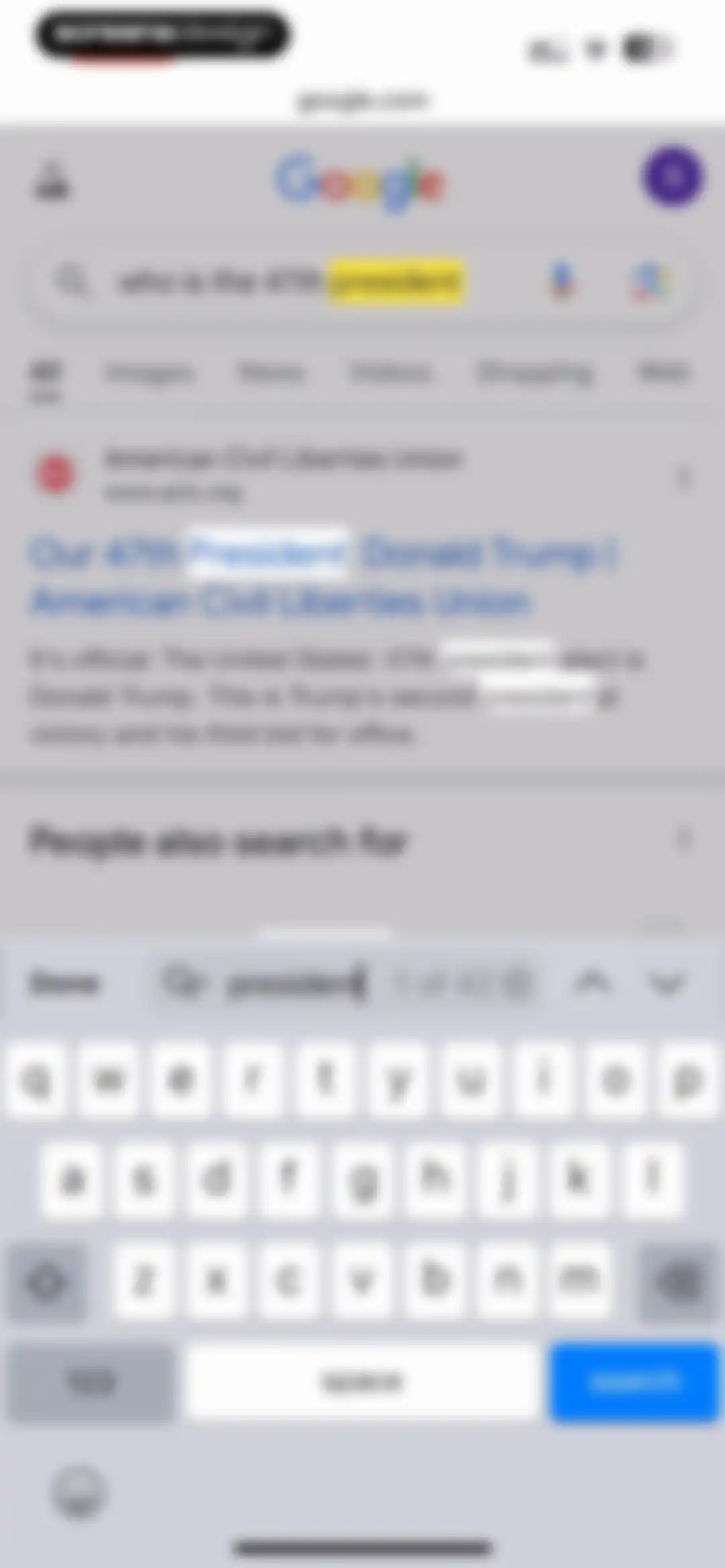 Google Chrome screen 111