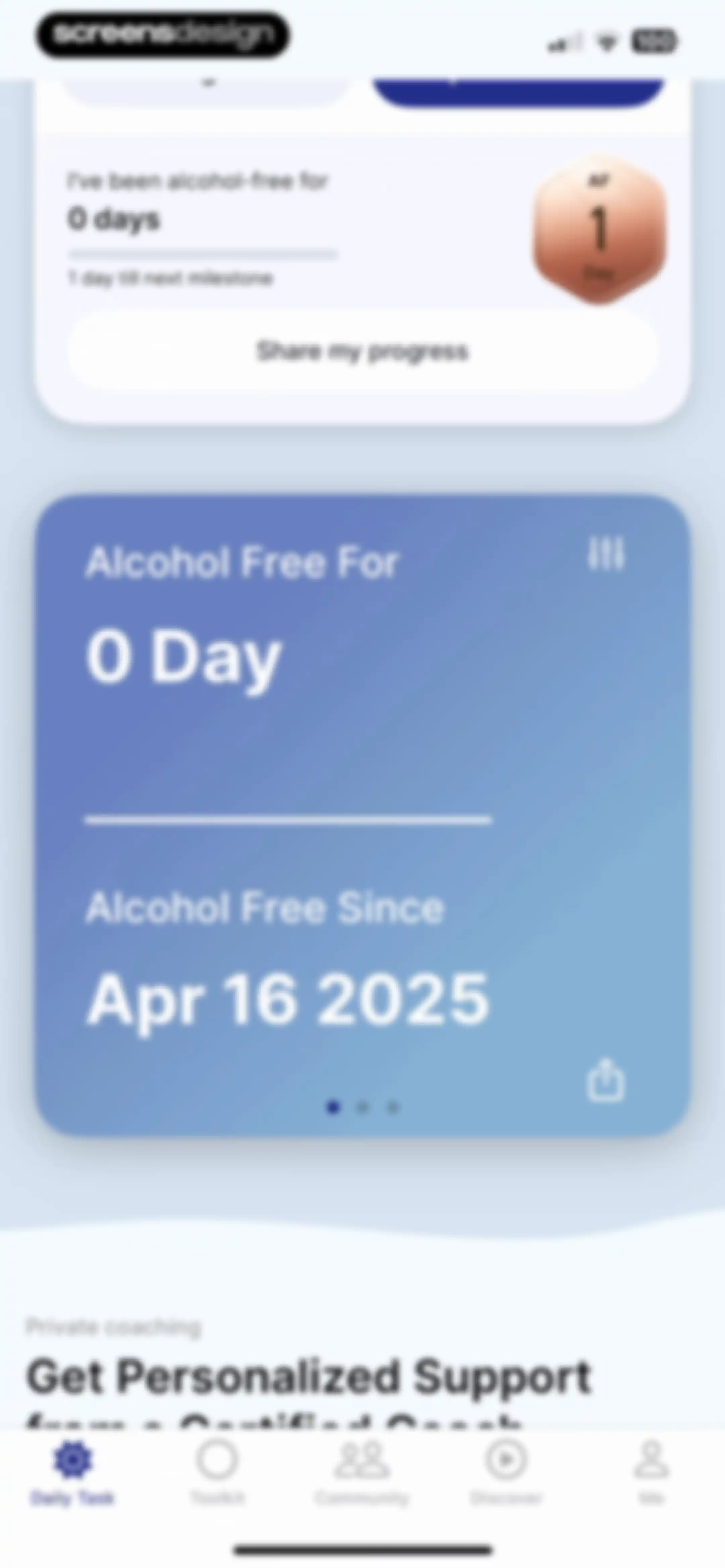 Reframe: Drink Less & Thrive screen 86
