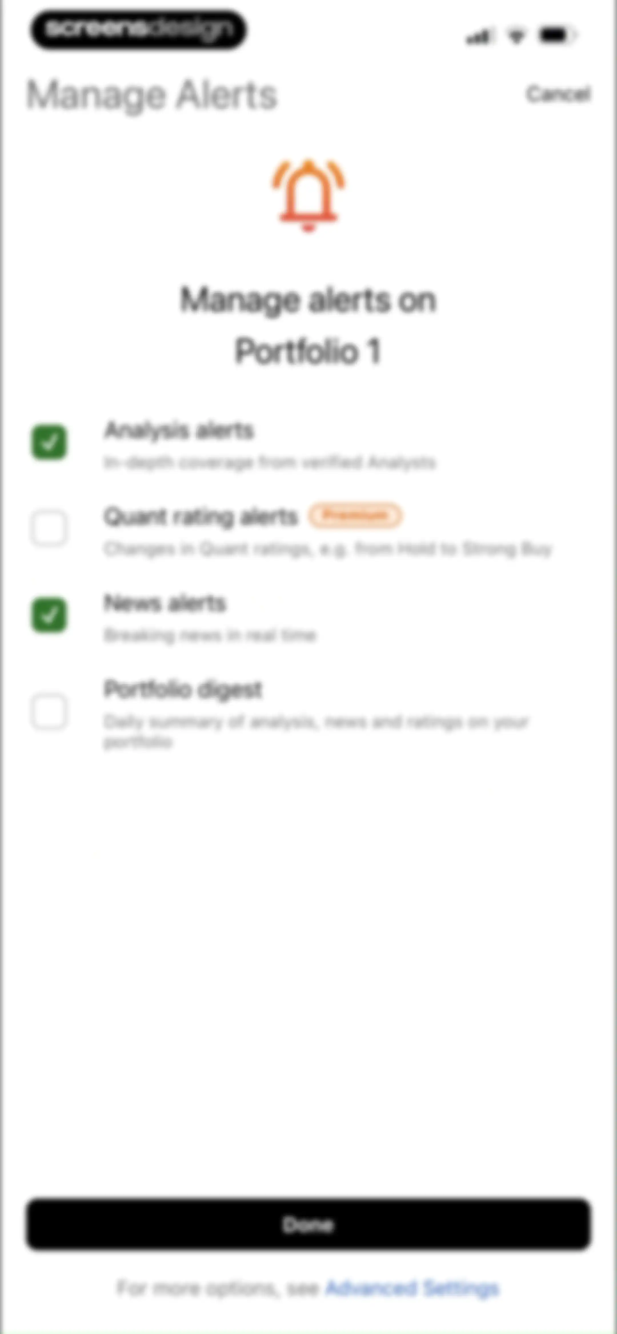Seeking Alpha: News & Analysis screen 70