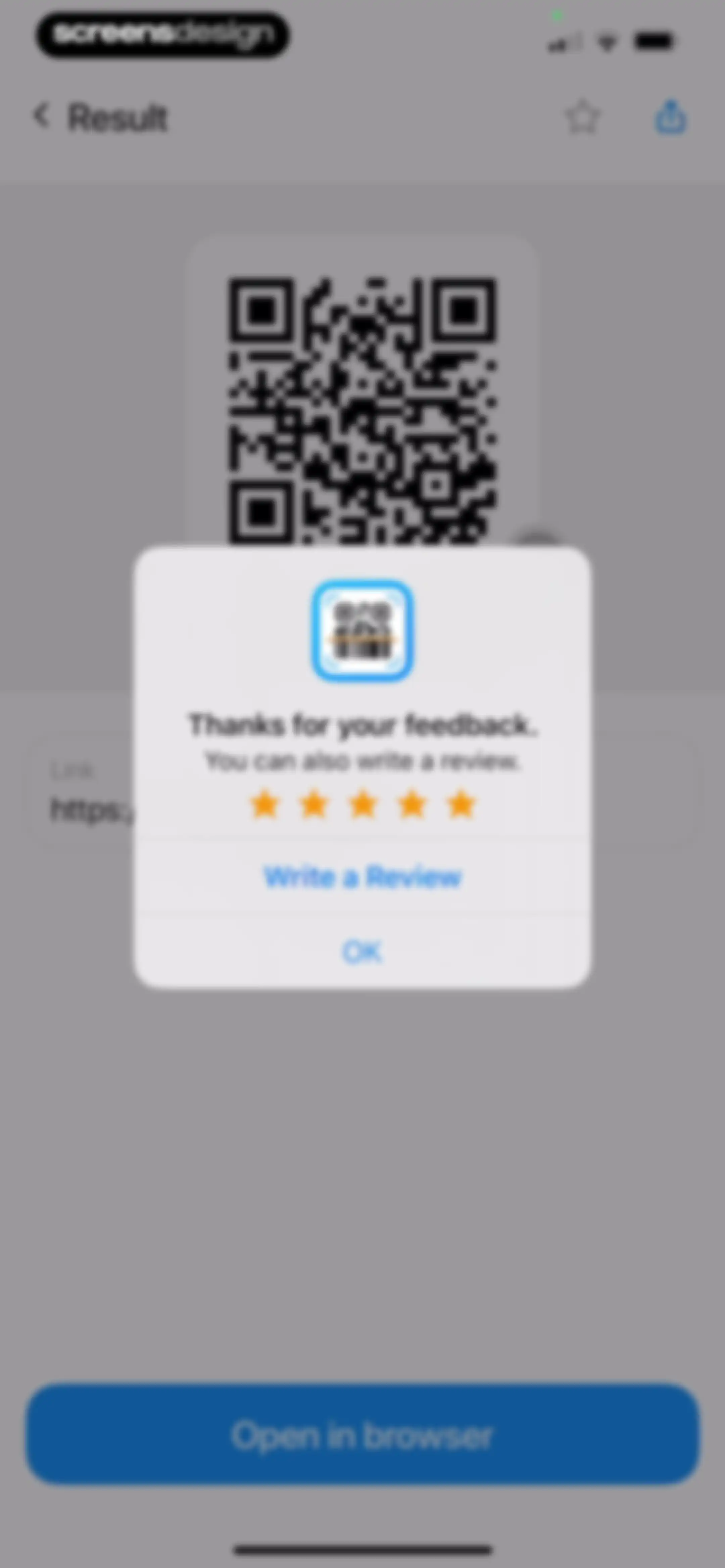 QR Code Reader, Scan Barcode screen 13