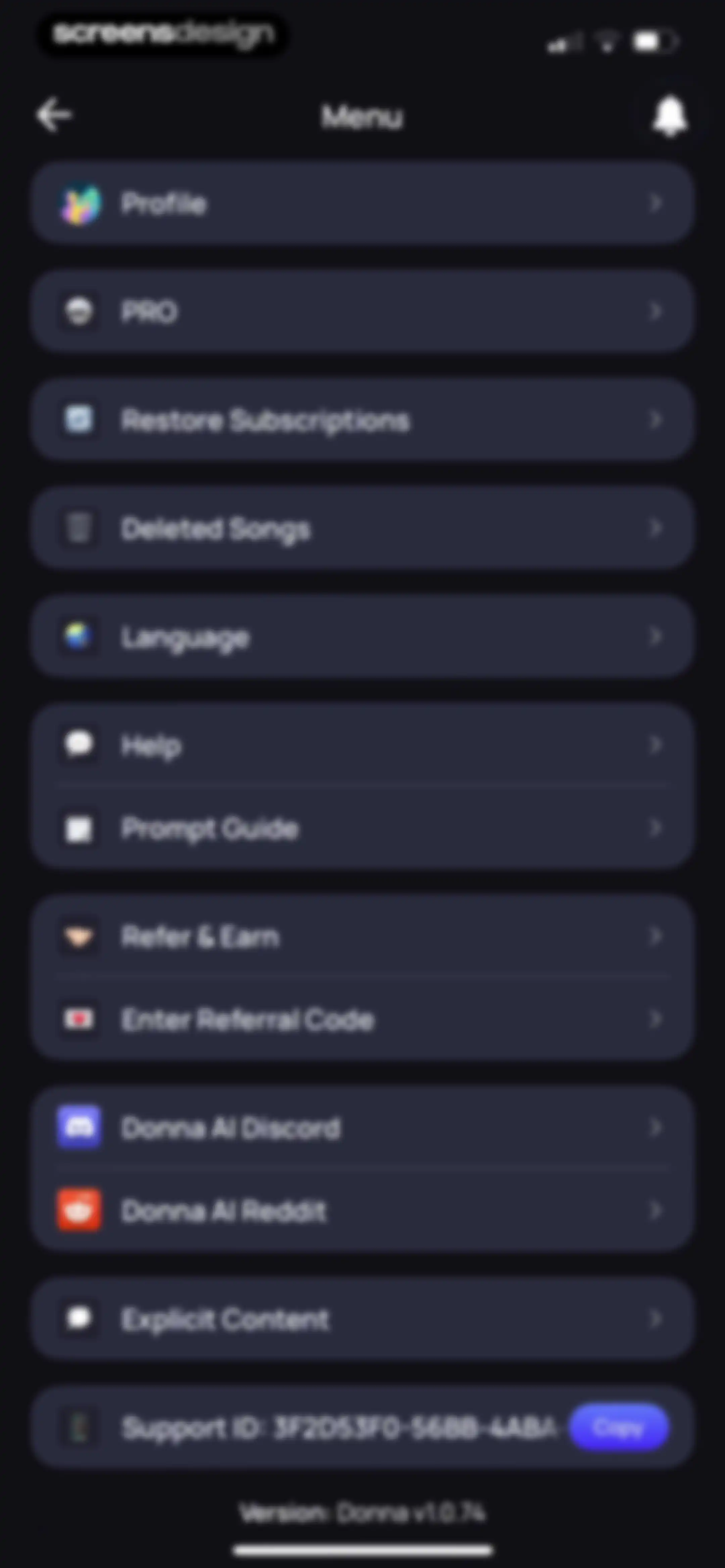 Donna AI Song & Music Maker screen 85
