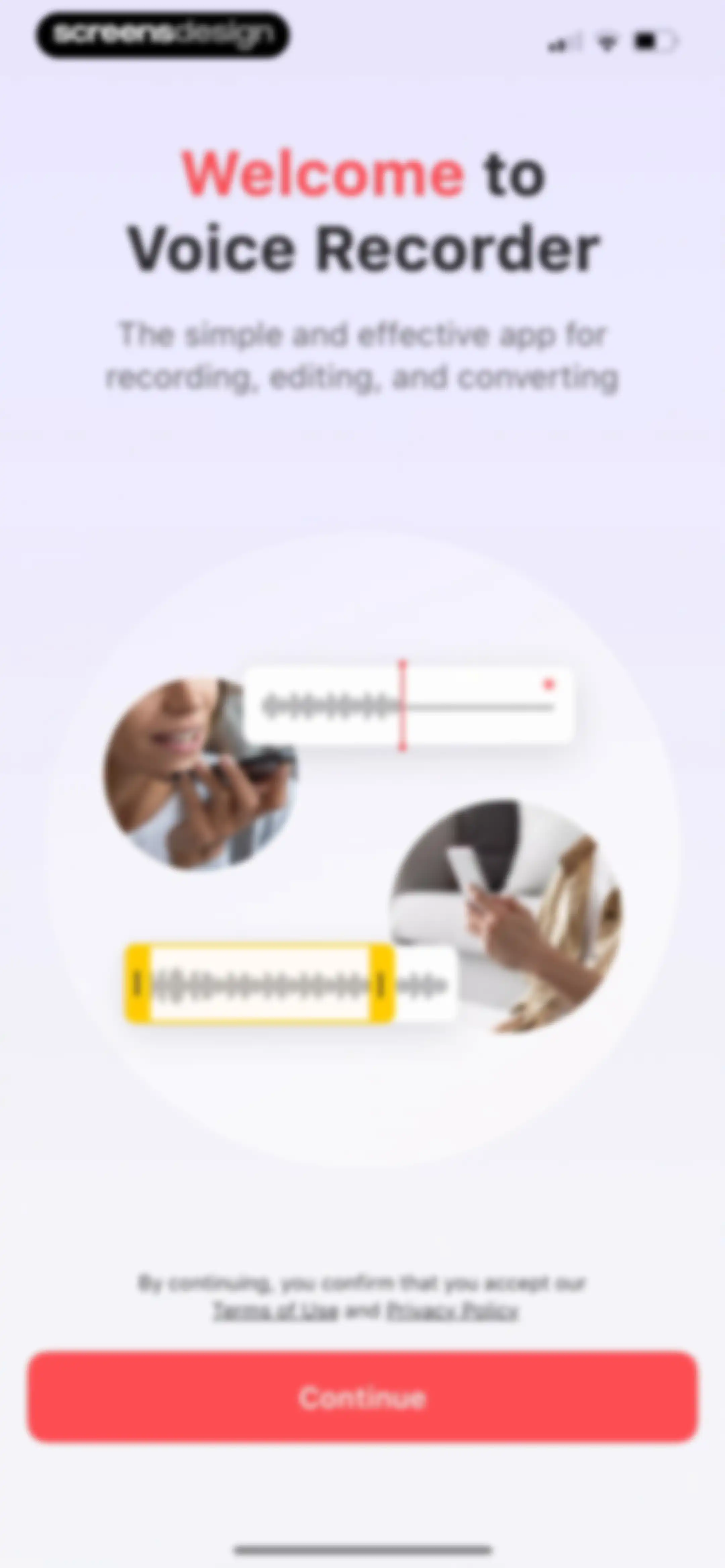 Voice Recorder — Audio Memos screen 3