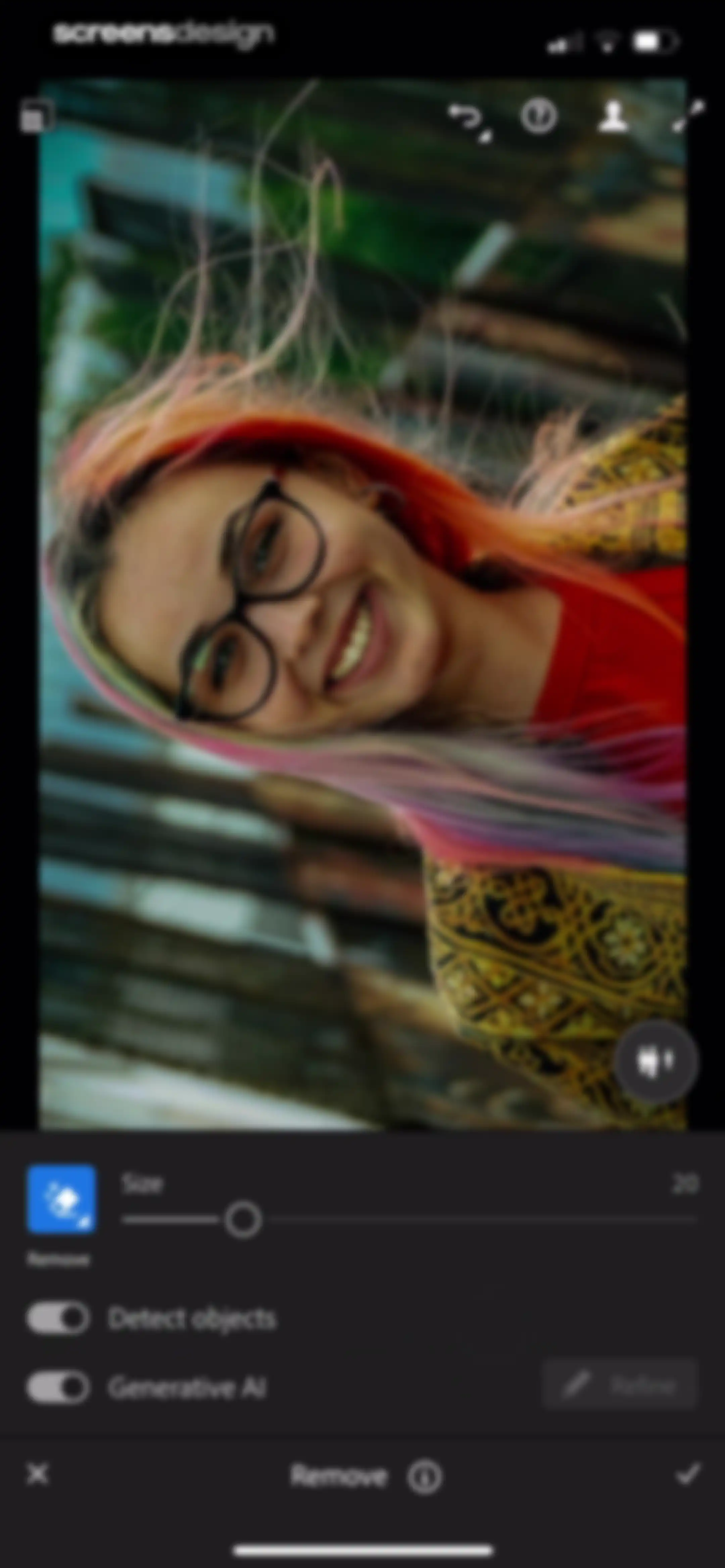 Lightroom: AI Photo Editor screen 106
