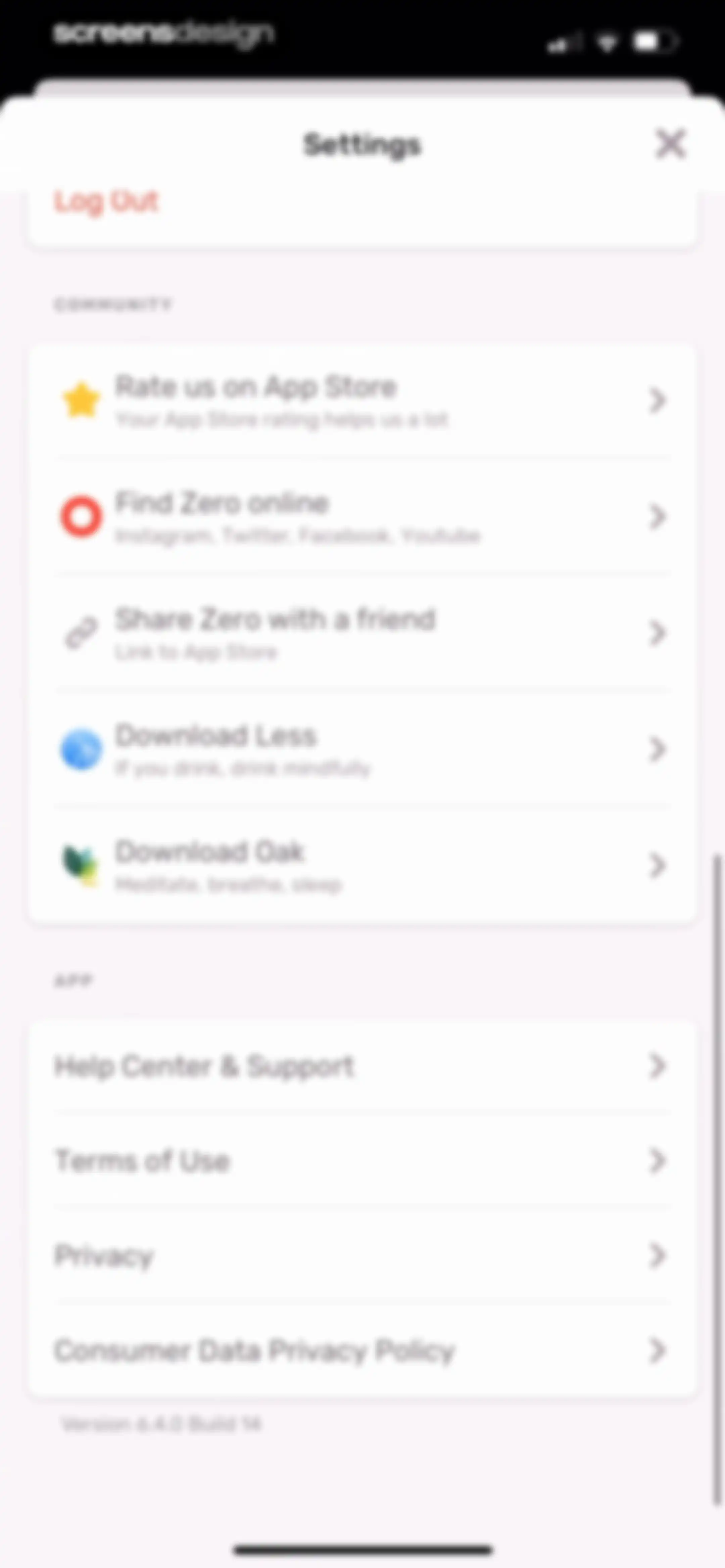 Zero: Fasting & Food Tracker screen 170