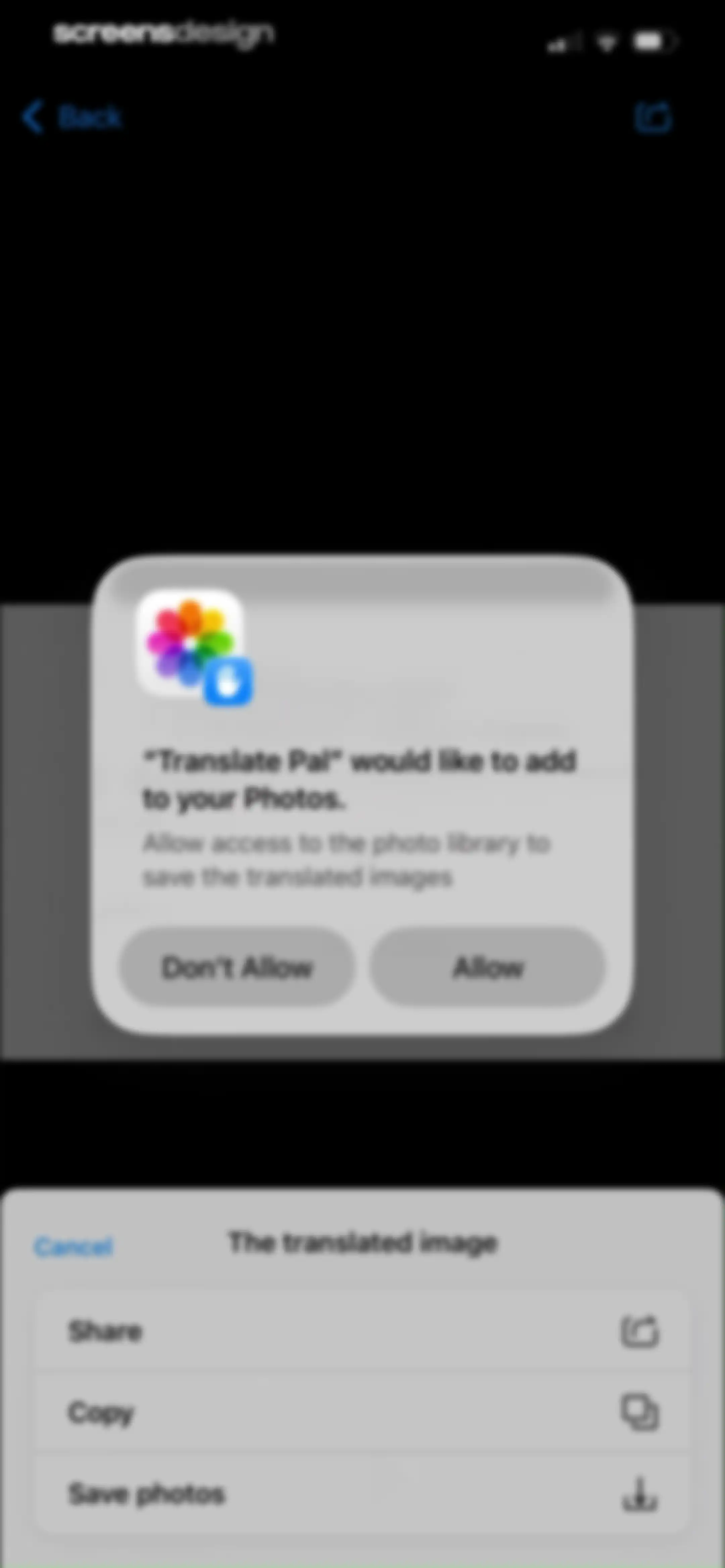 Translate Pal, Translate App screen 46