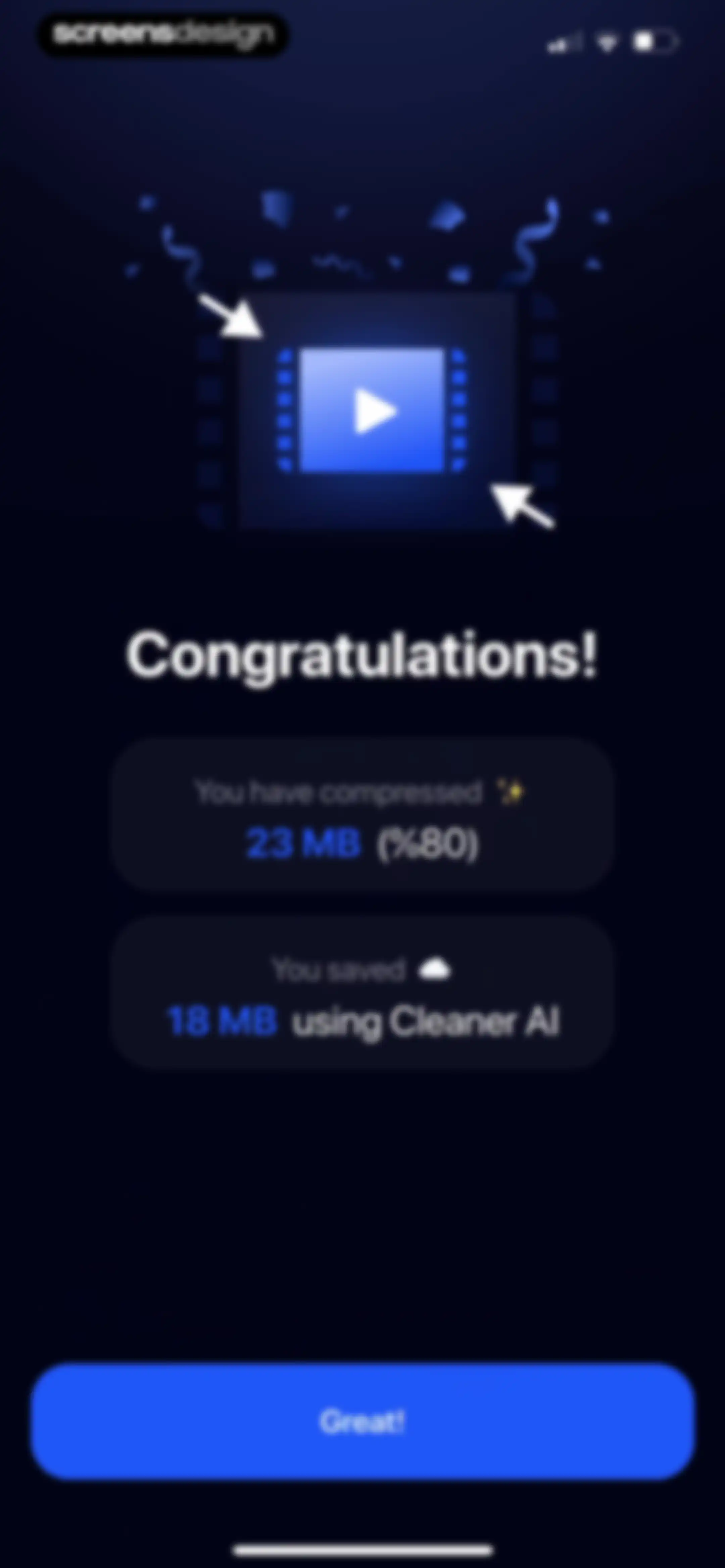 Cleaner AI: Photo Cleanup screen 100