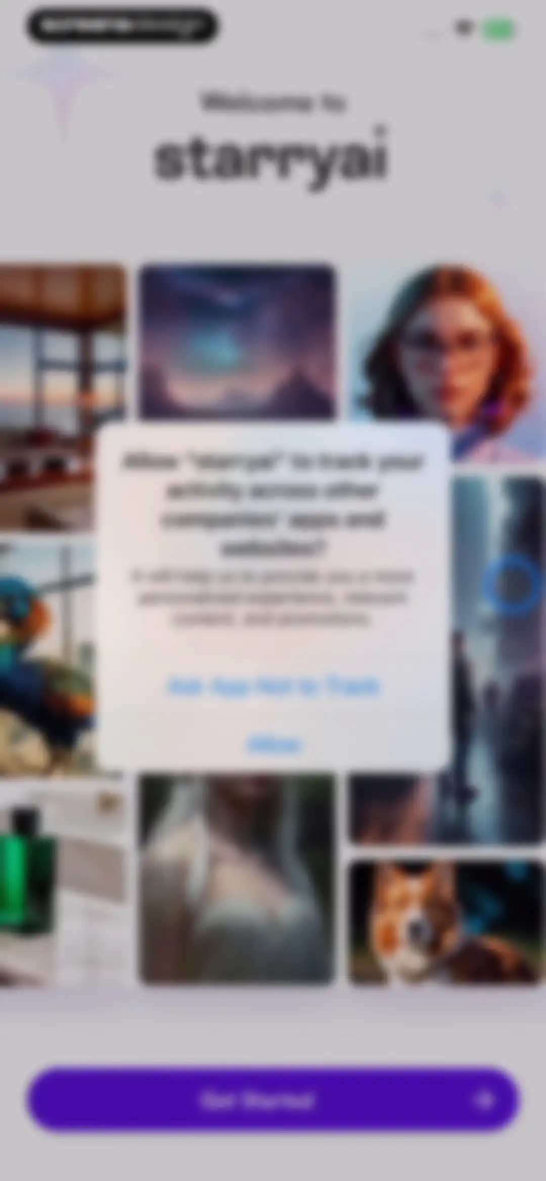 starryai - AI Photo Generator screen 2