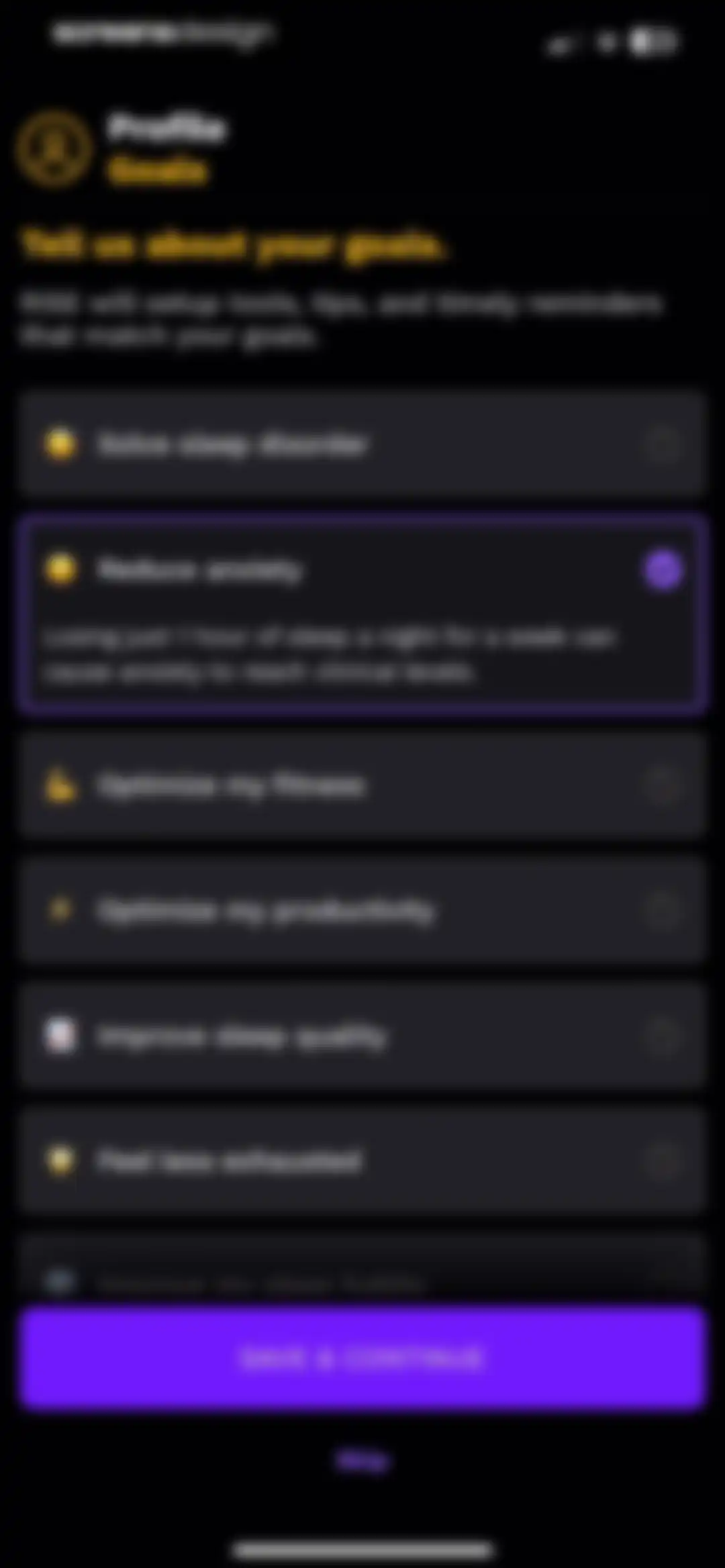 RISE: Sleep Tracker screen 12
