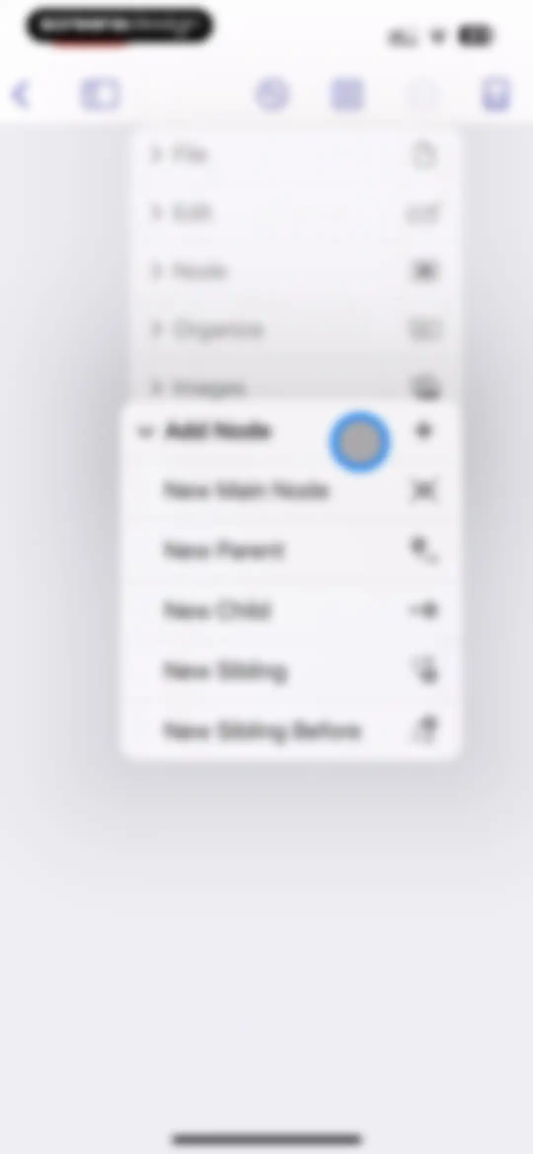 MindNode – Classic screen 69