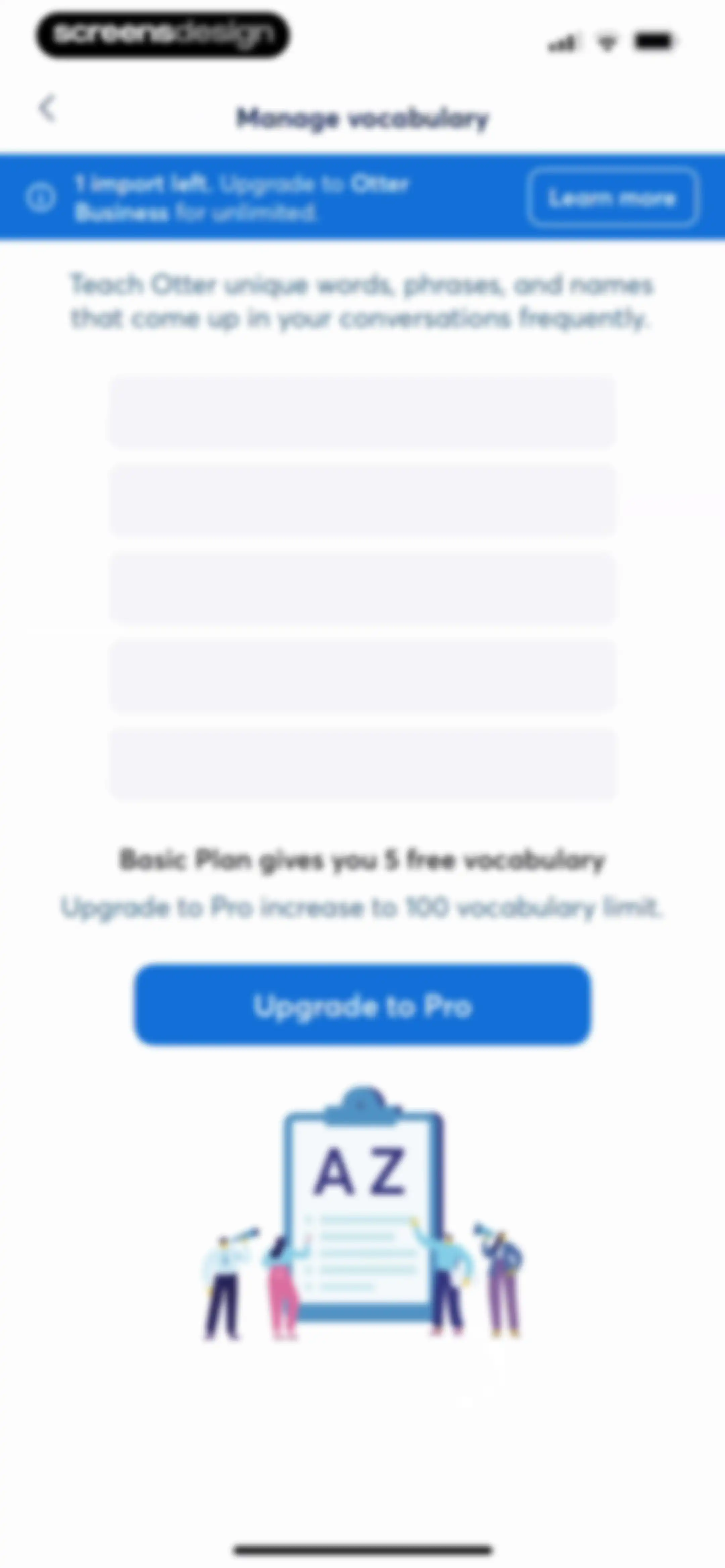 Otter Transcribe Voice Notes screen 141