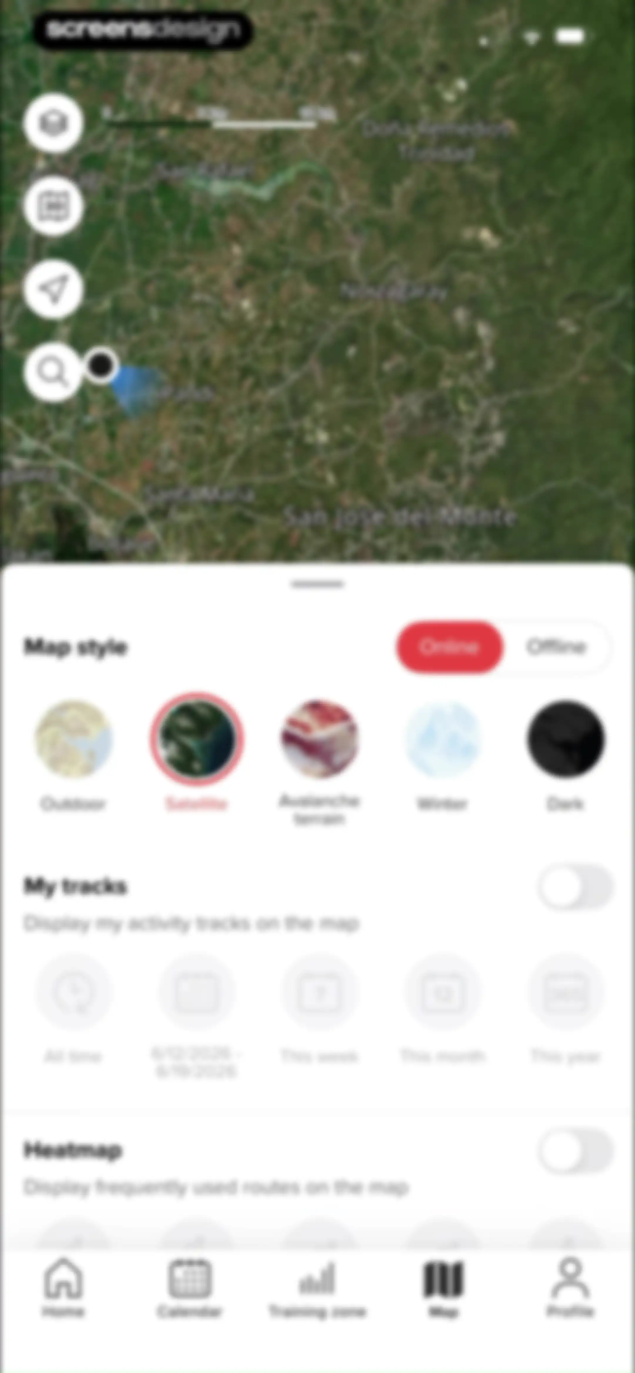 Sports Tracker: Run Bike Hike screen 200