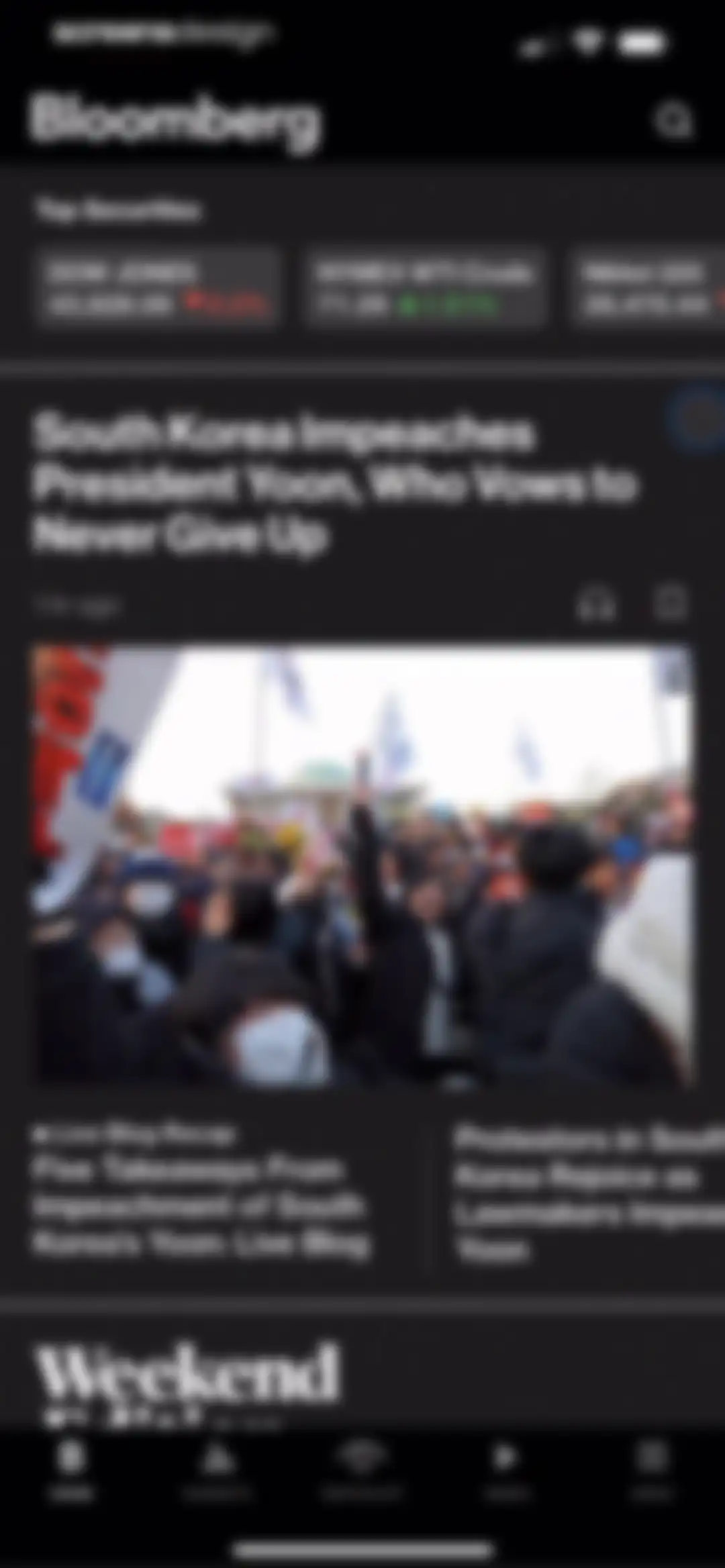 Bloomberg: Business News Daily screen 22