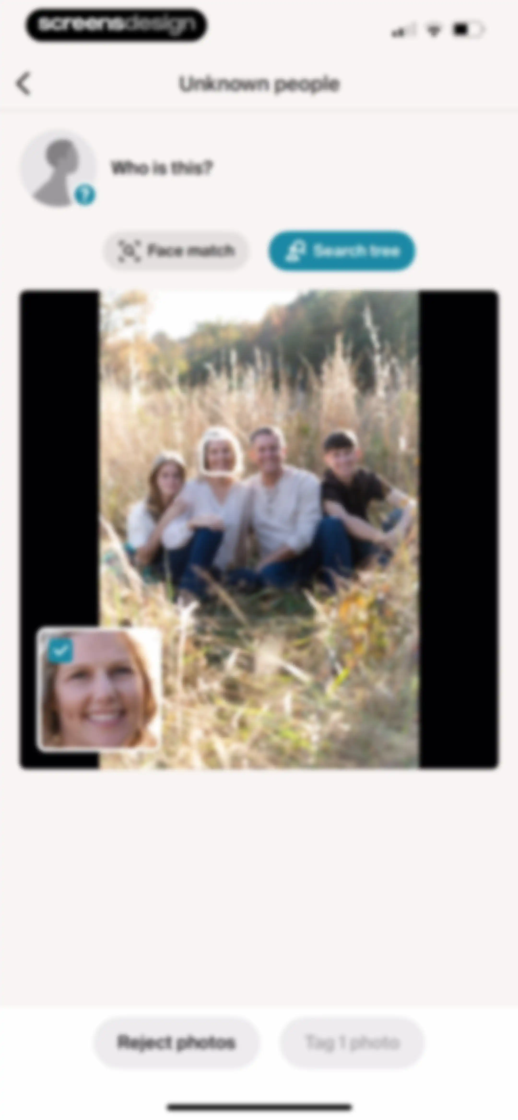 Ancestry: Family History & DNA screen 274