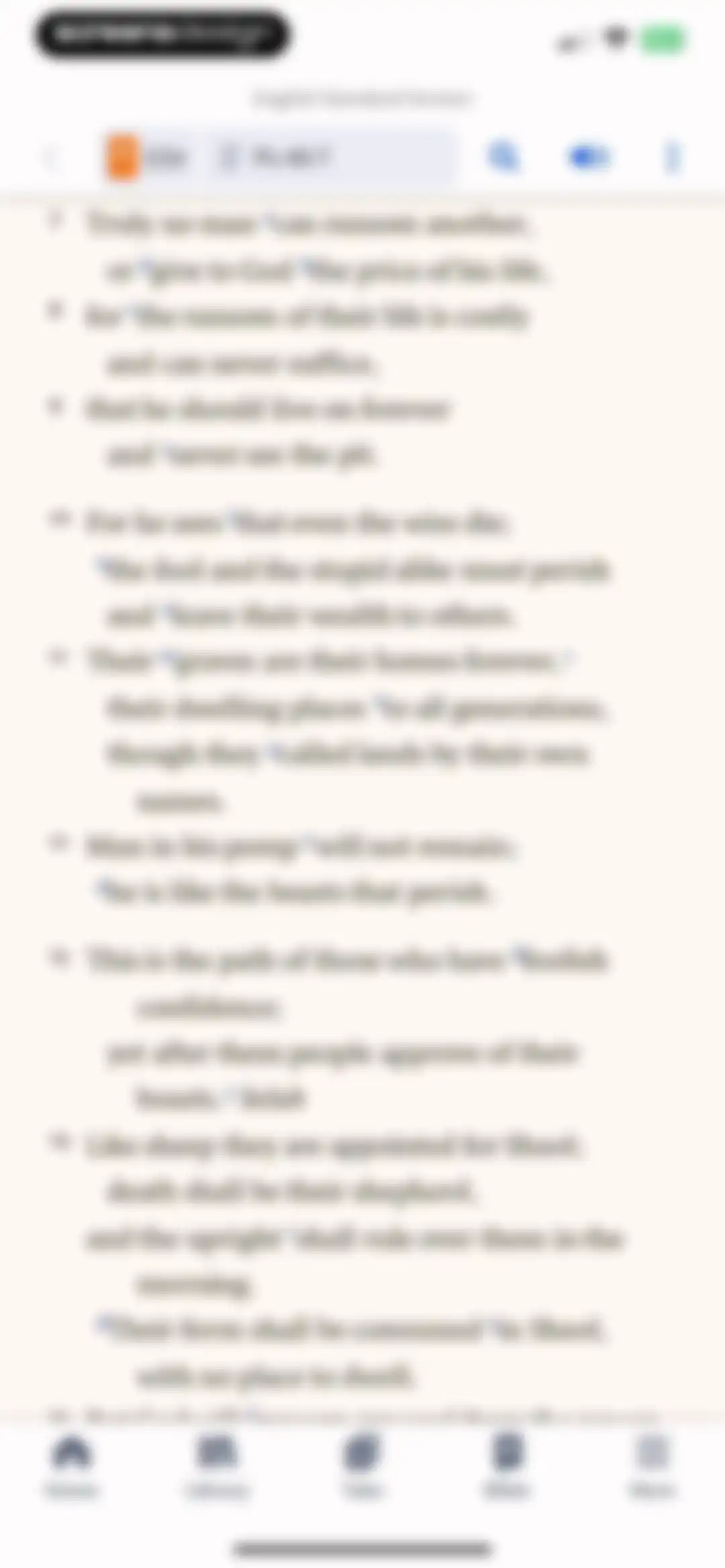 Logos: Deep Bible Study screen 67
